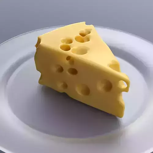 Cheese 3D model