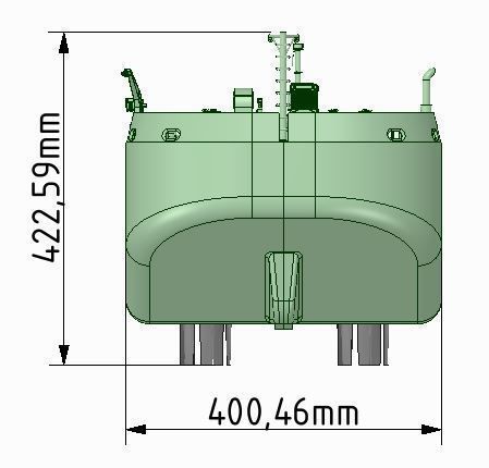 Detachable icebreaking bow  Self propelled for Tug Boat 32 3D print model_4