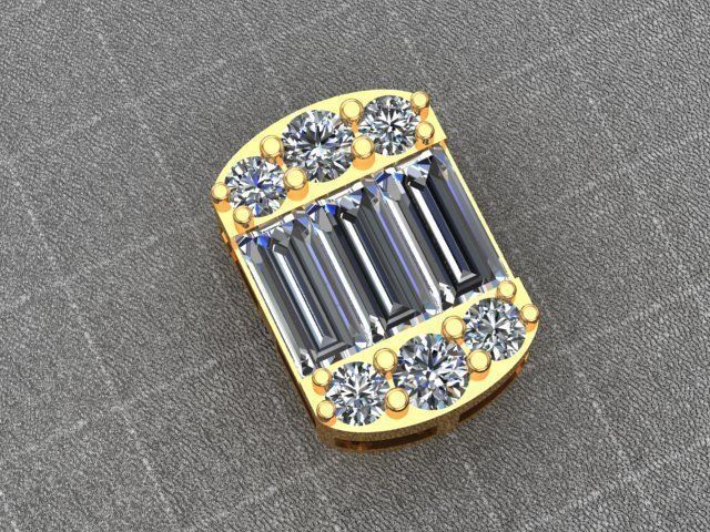 EMRALD Bracelet 3D print model_1