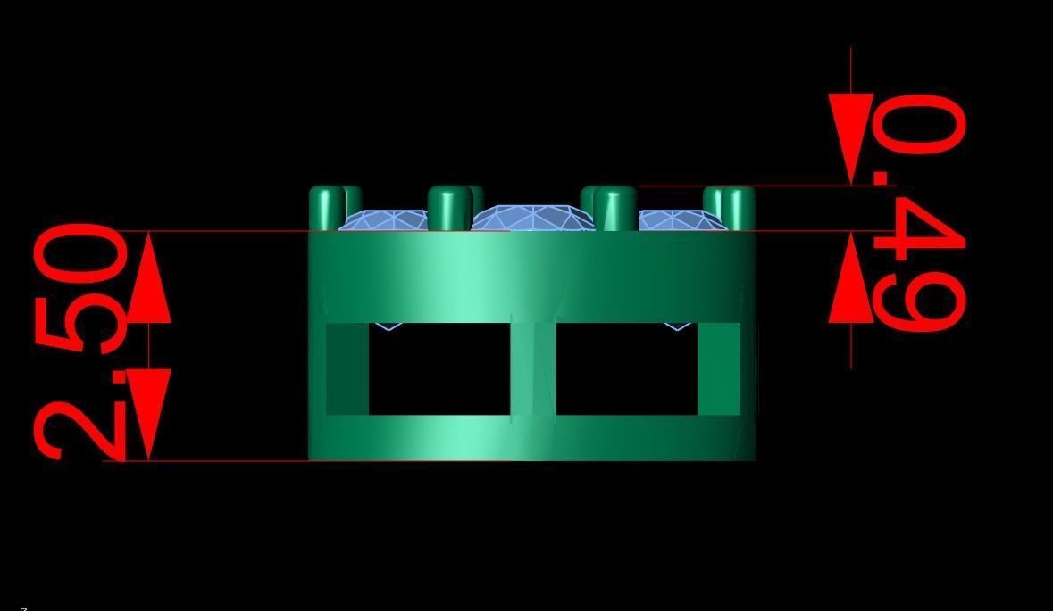 EMRALD Bracelet 3D print model_13