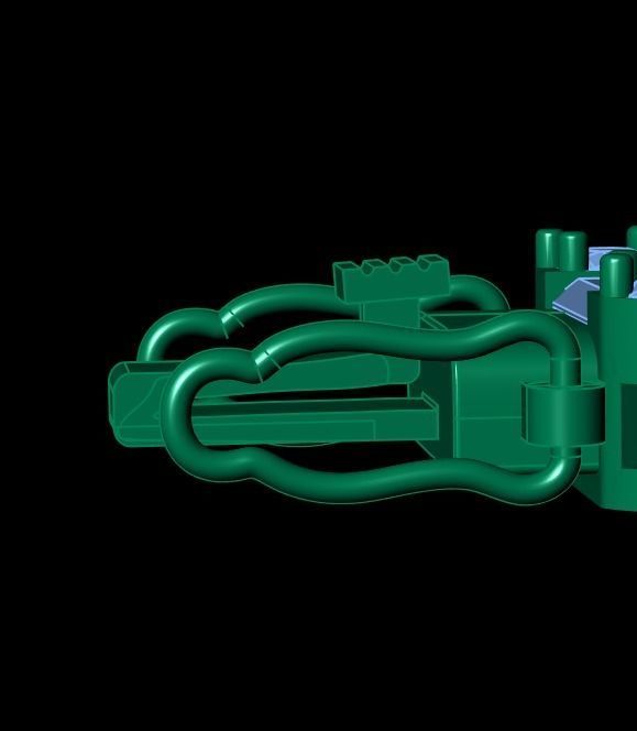 EMRALD Bracelet 3D print model_16