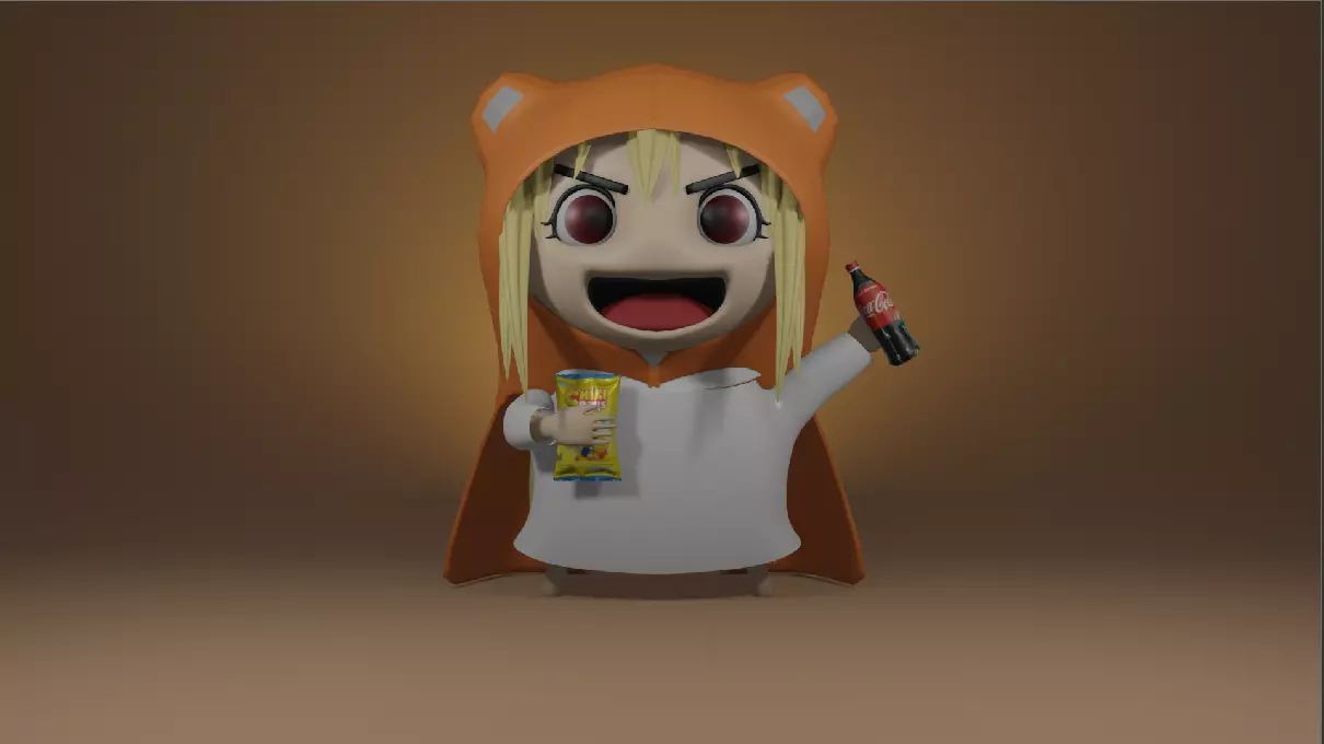 Umaru chan Free 3D model