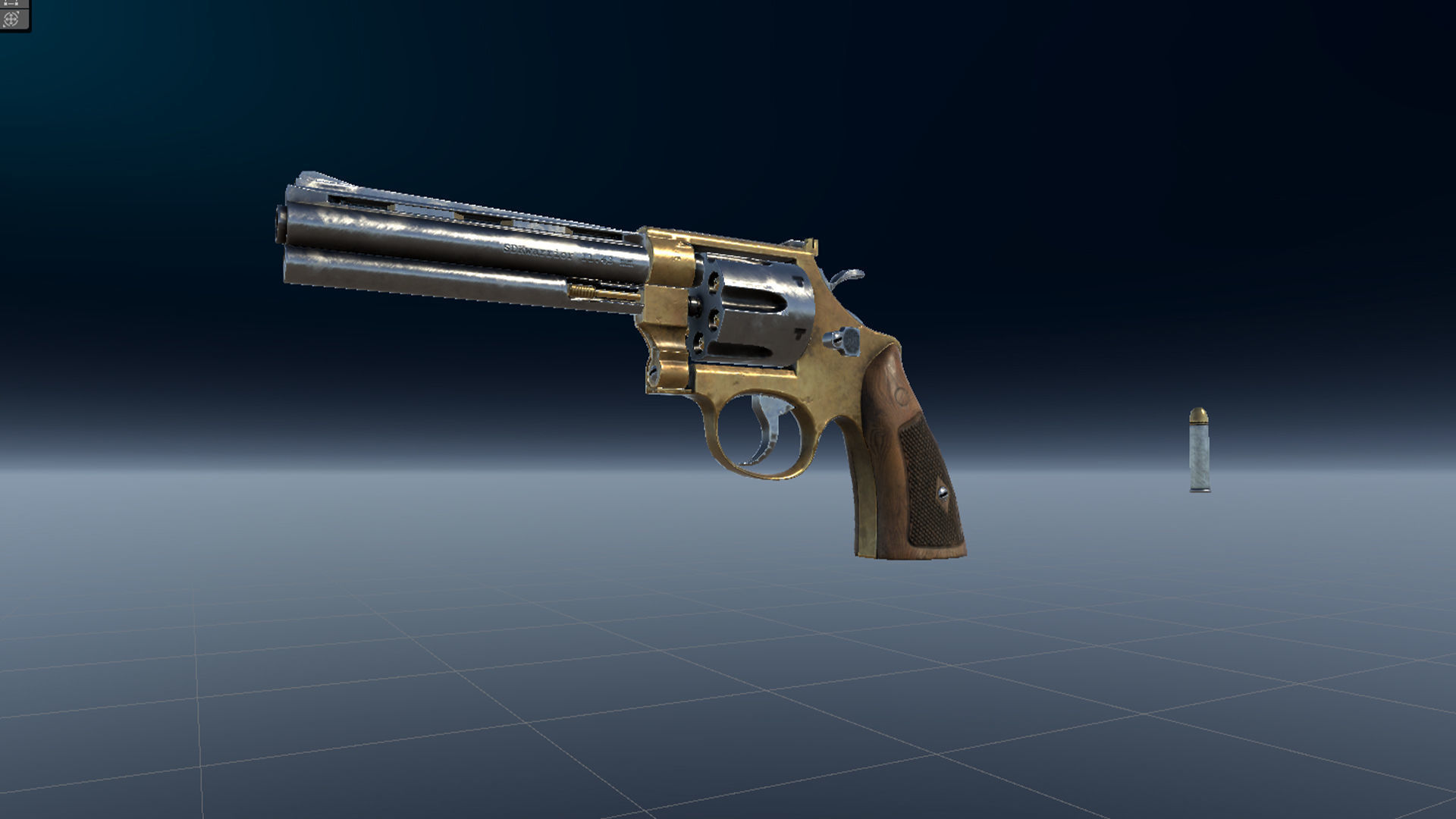 Cowboy Sheriff Girl Modular Low-poly 3D model_26