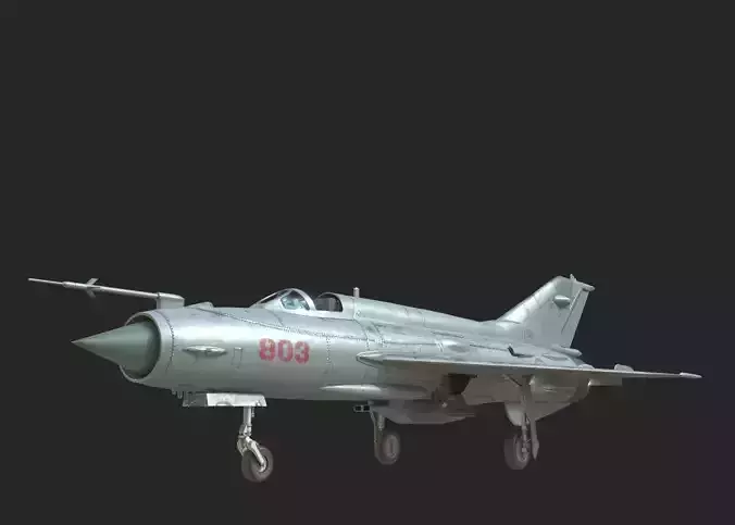 Peoples Army of Korea Mig21F13 Fishbed Fighter Mig-21