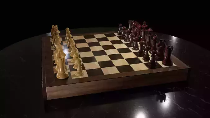 Wood Chess 