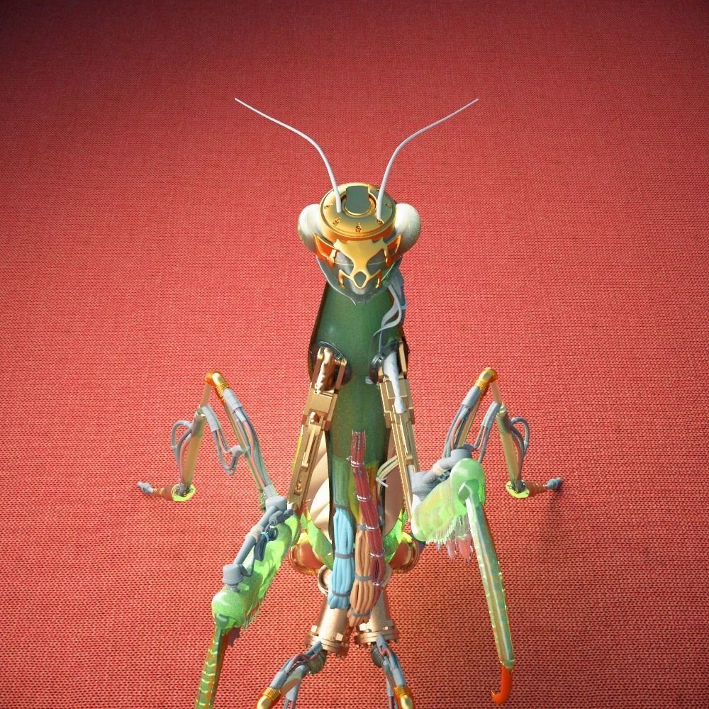 Mantis Cybertech  3D model_5