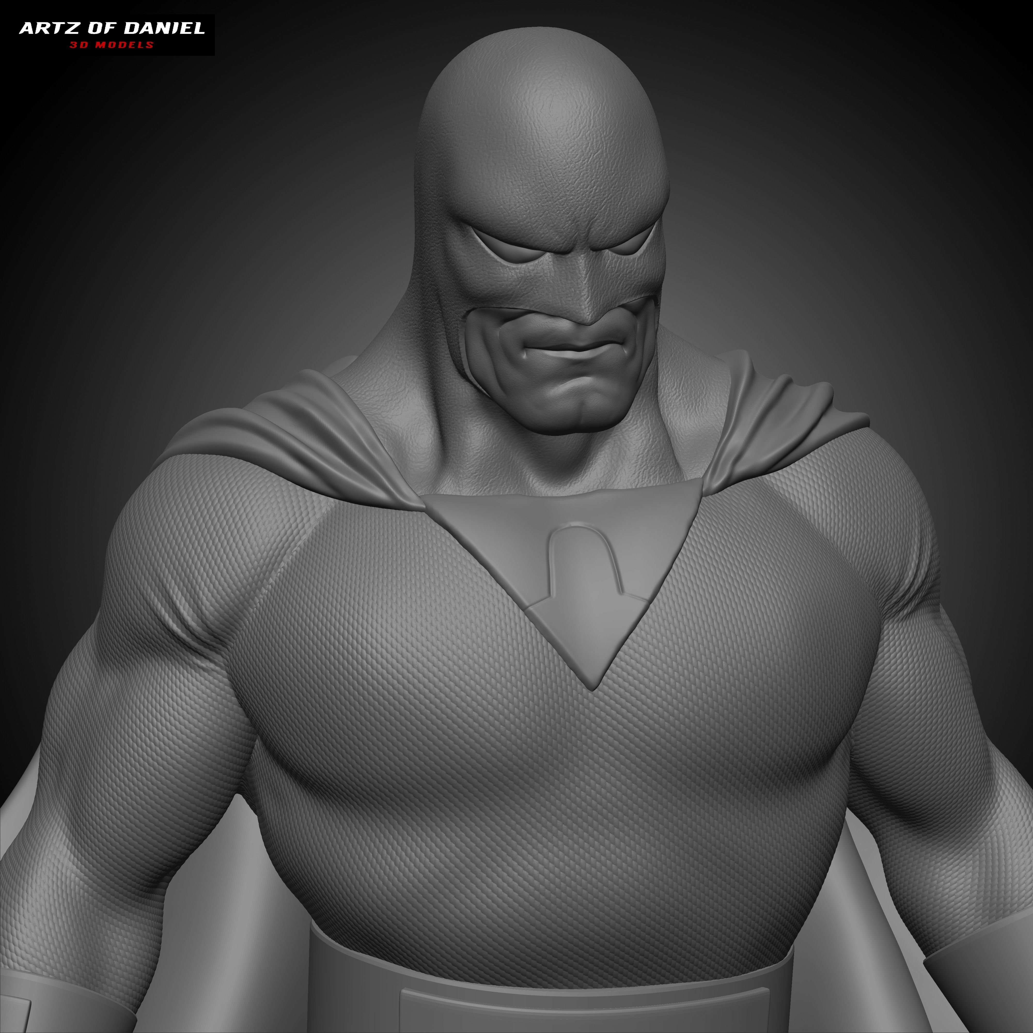 Space Ghost fanart 3D print model_2
