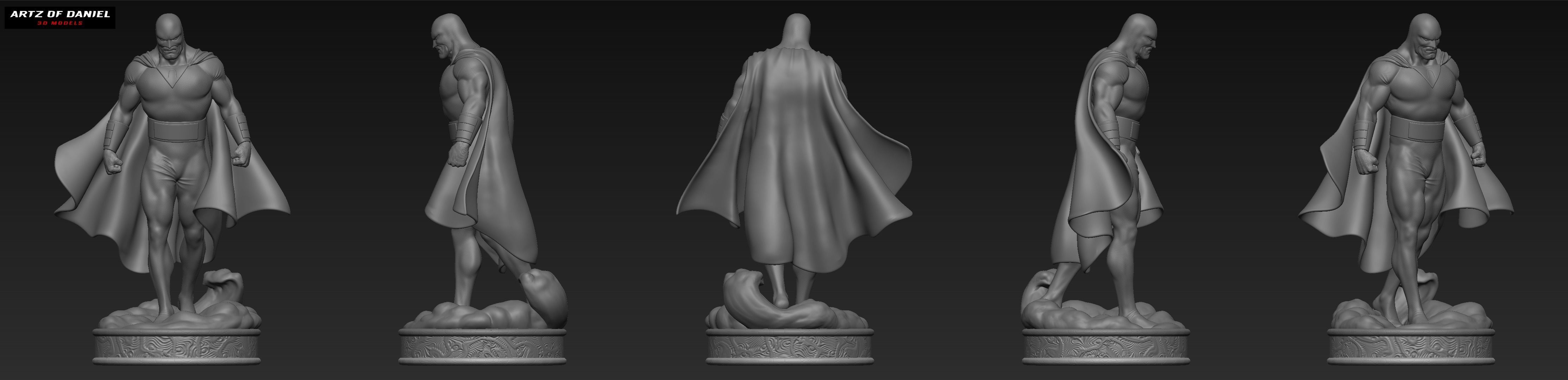 Space Ghost fanart 3D print model_3
