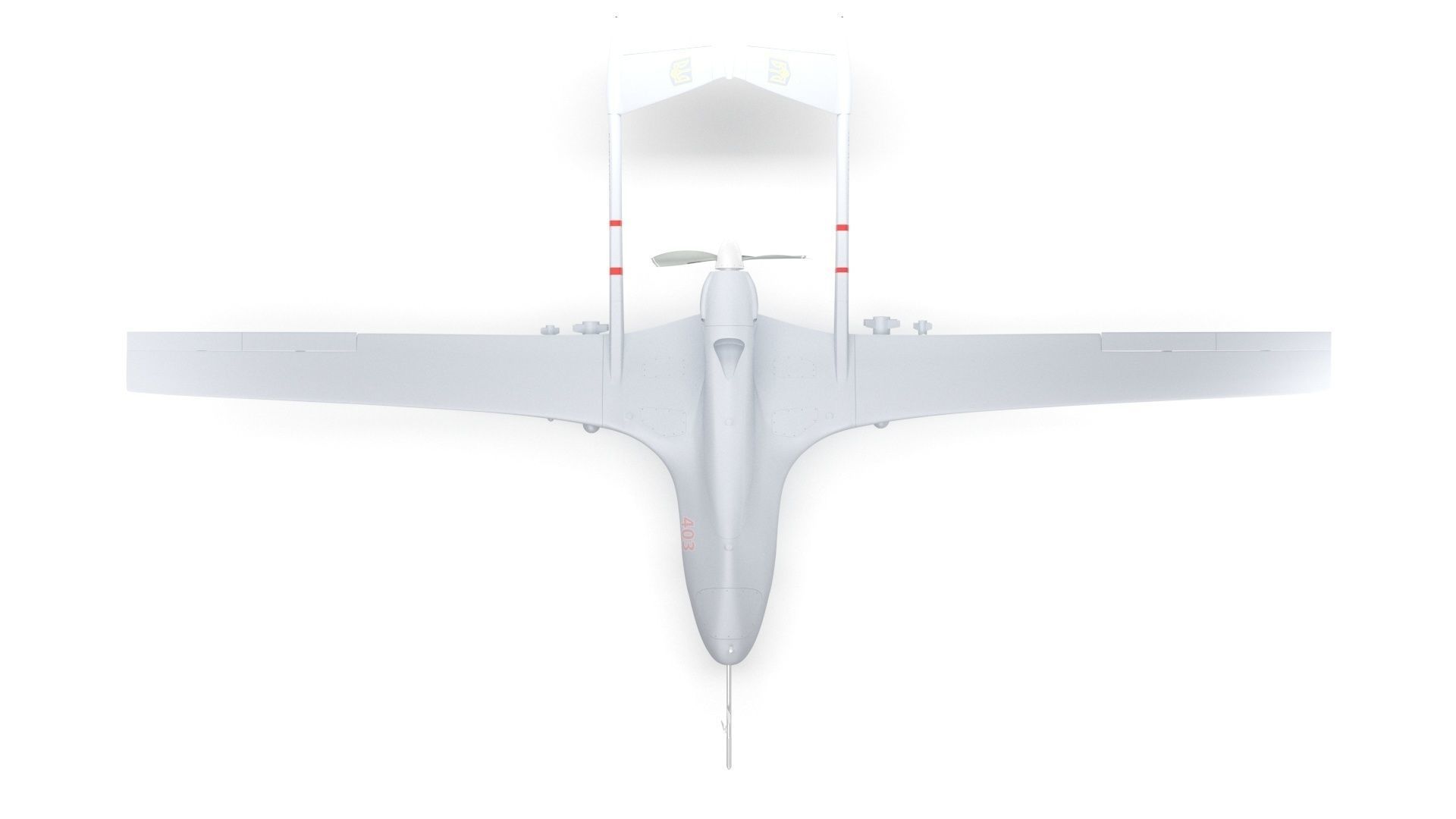 Bayraktar TB2 Ukraines Armed Forces Drone 3D model_17