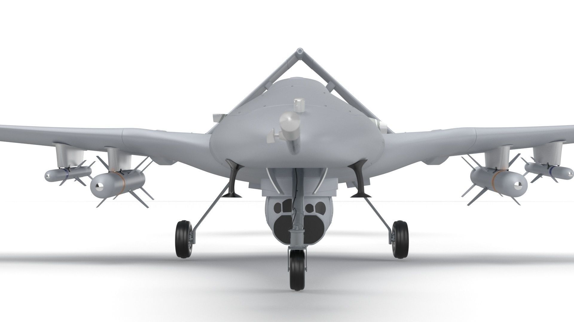 Bayraktar TB2 Ukraines Armed Forces Drone 3D model_14