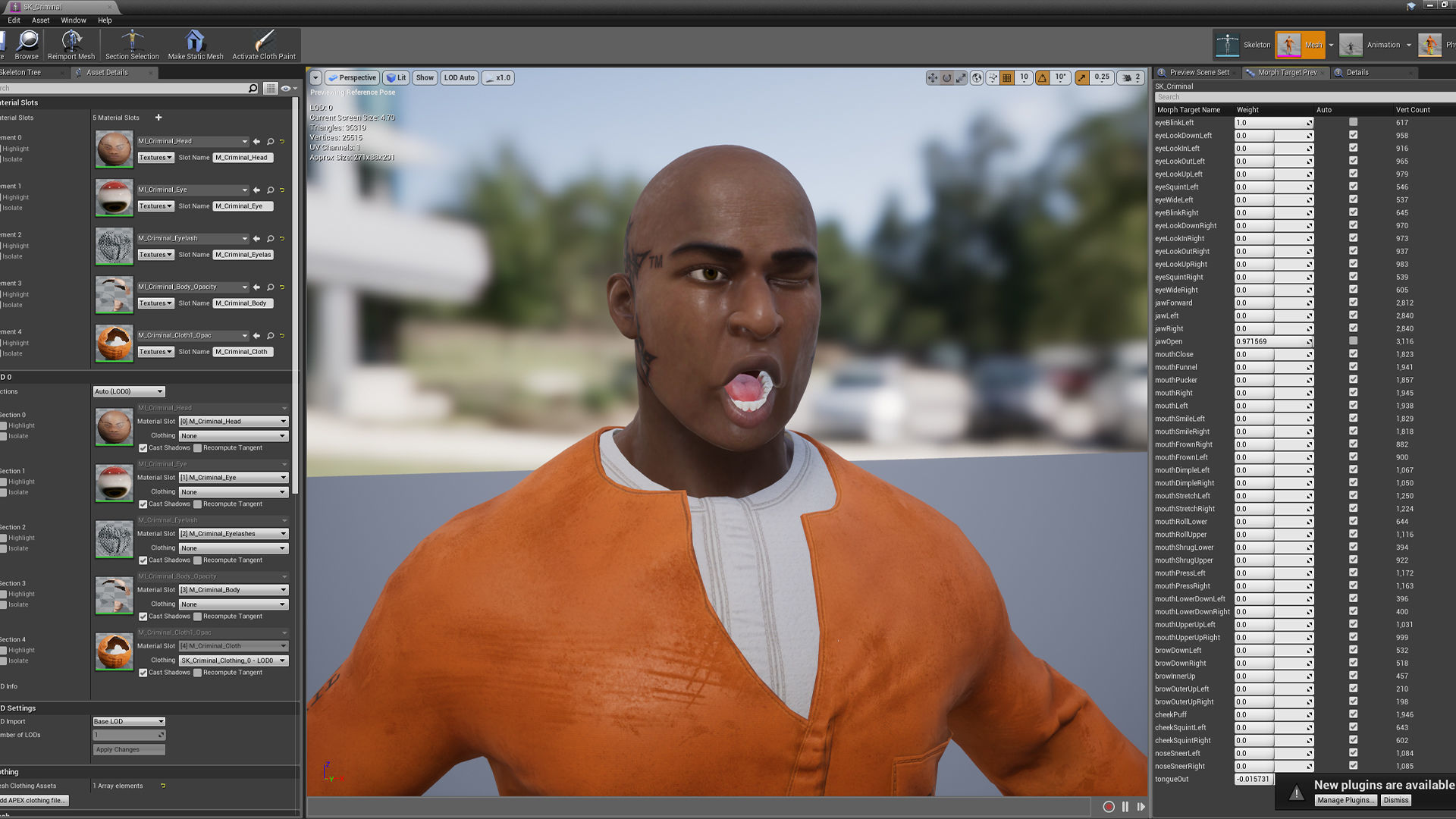 Criminal Modular Low-poly 3D model_29