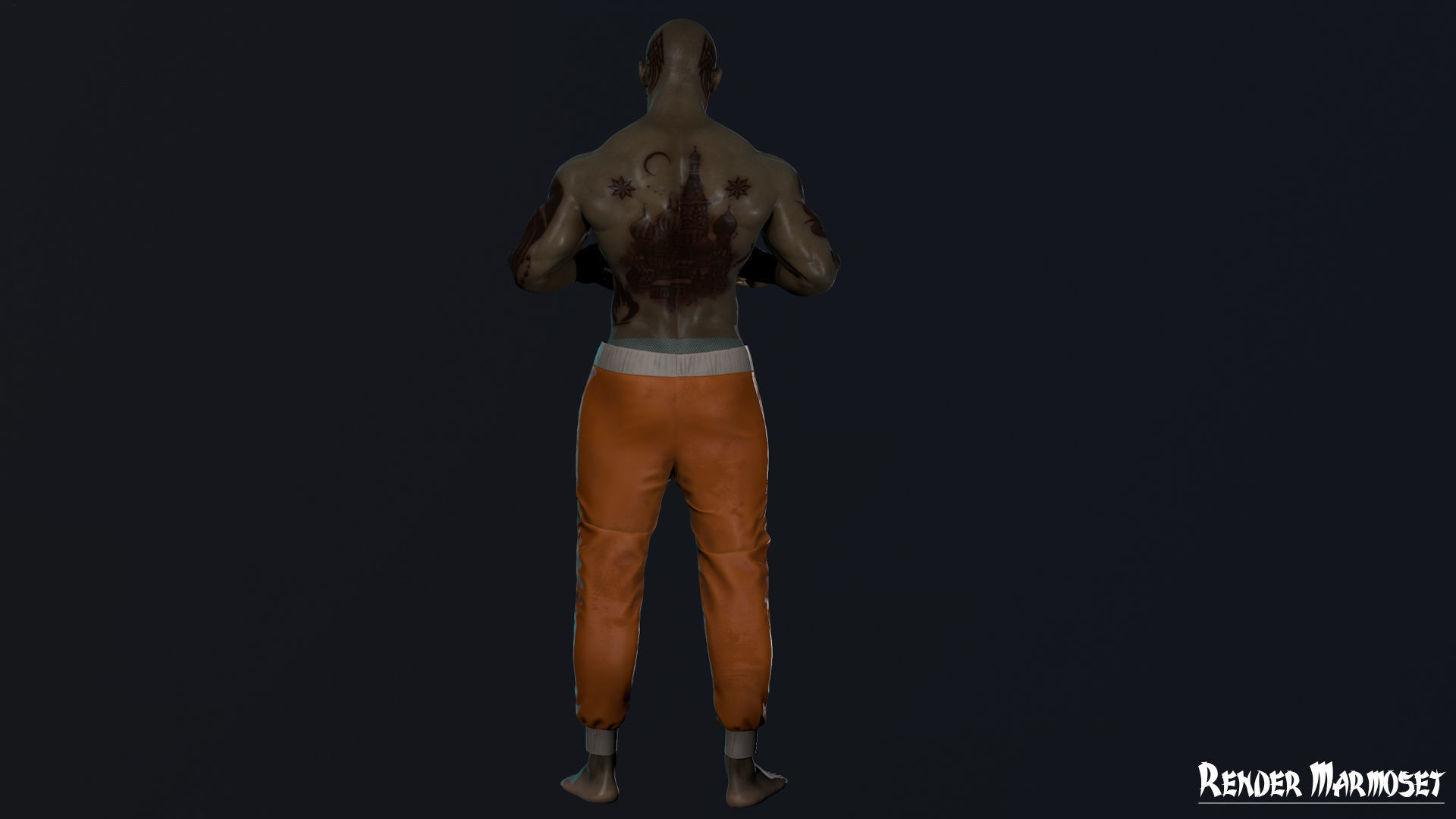 Criminal Modular Low-poly 3D model_15