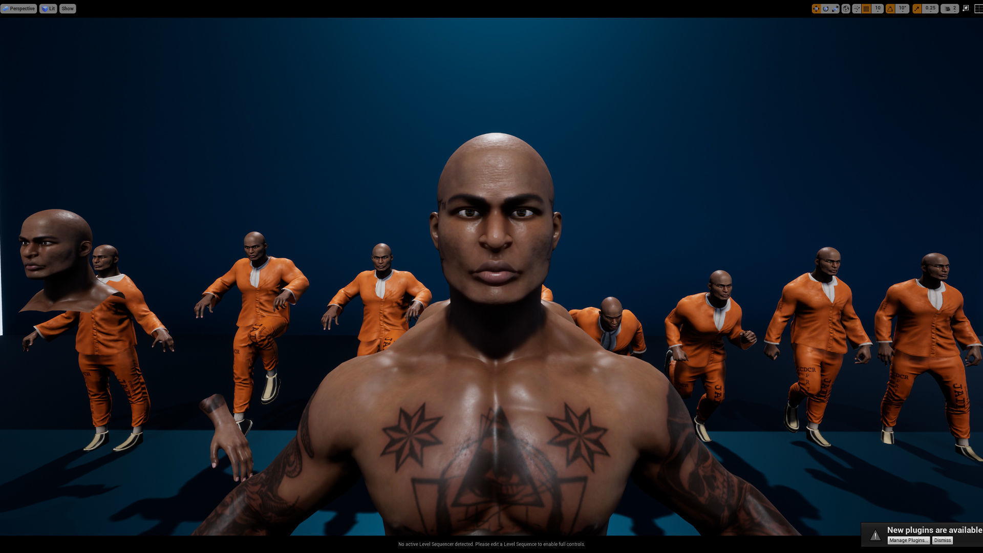 Criminal Modular Low-poly 3D model_28