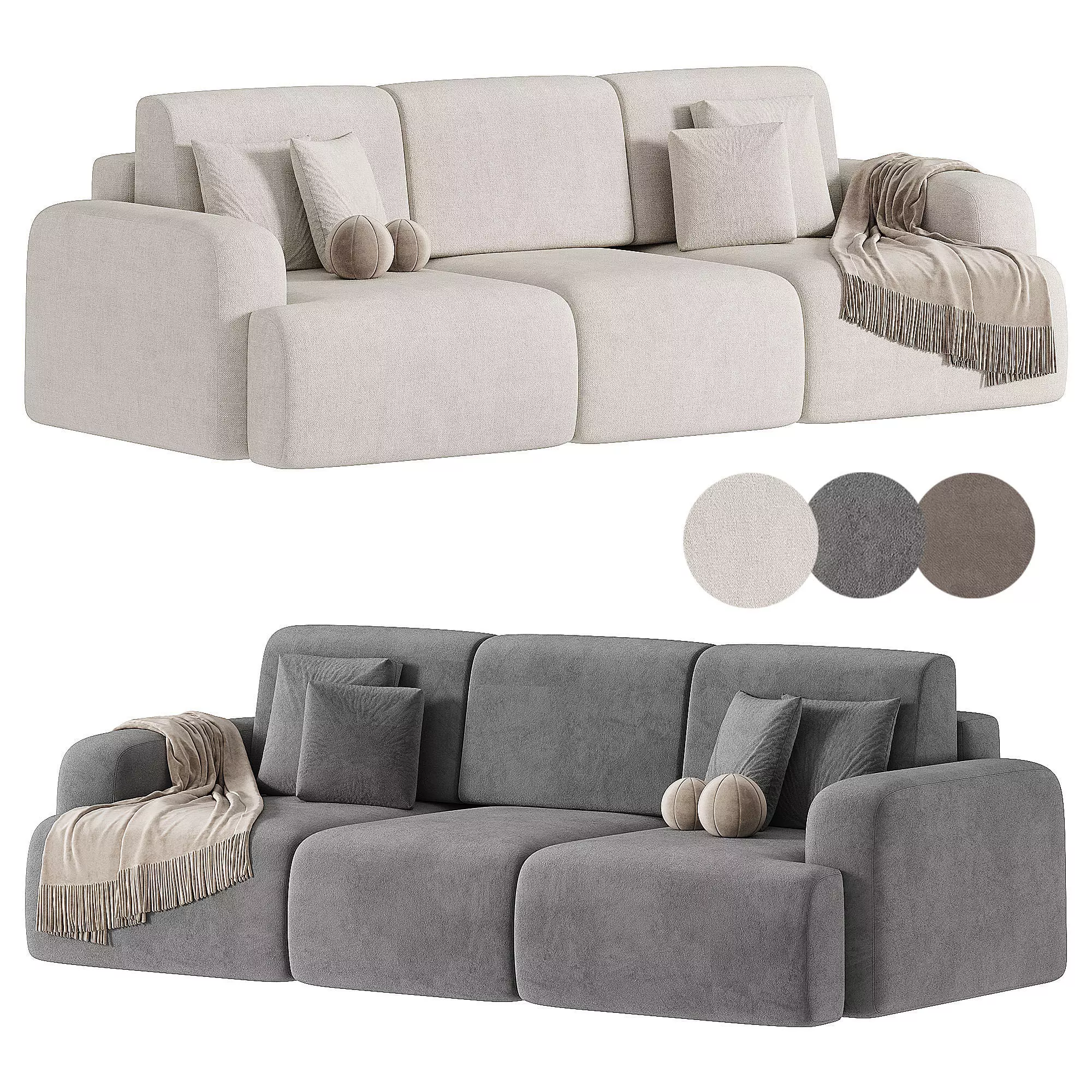 Bonent  Sofa 3D model_0