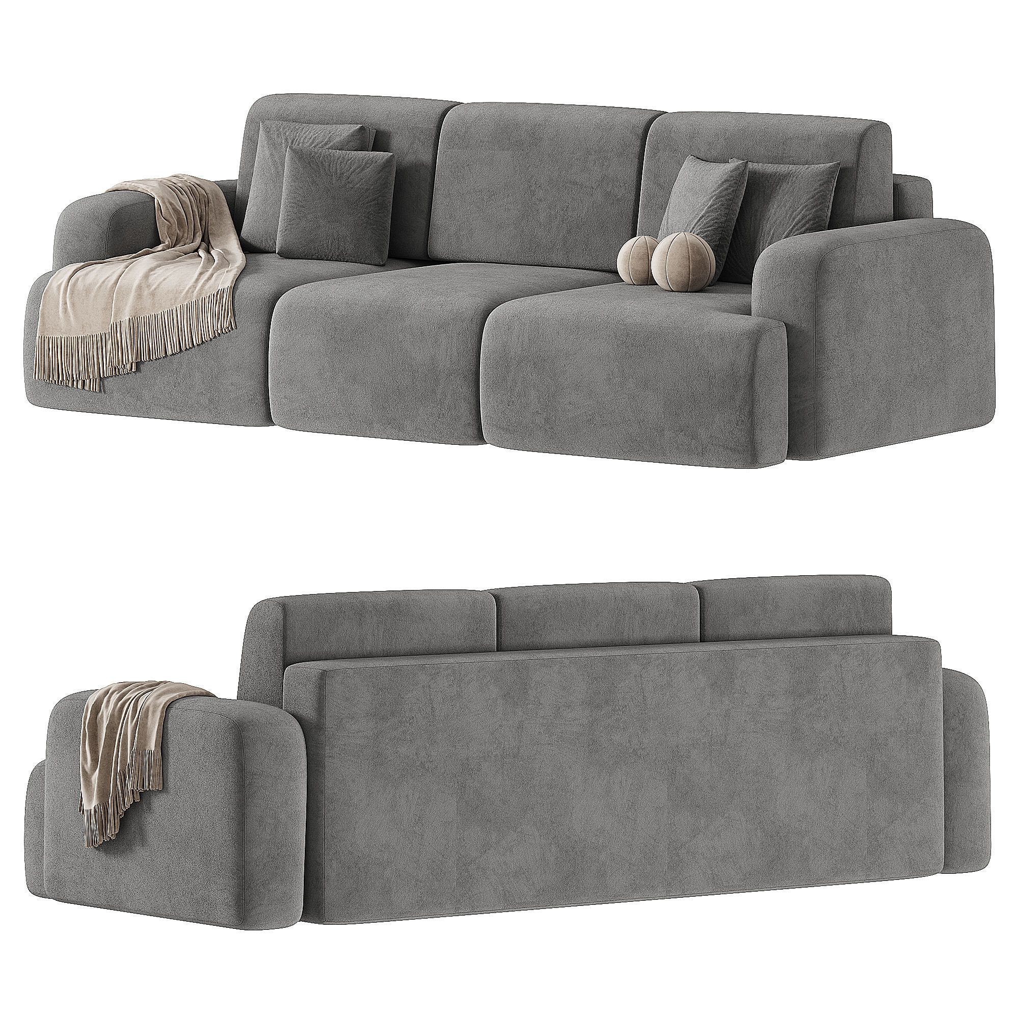 Bonent  Sofa 3D model_2