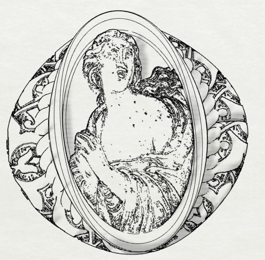 Ancient ring 3D print model_1