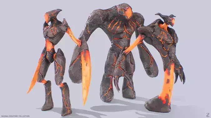 Magma creature collection