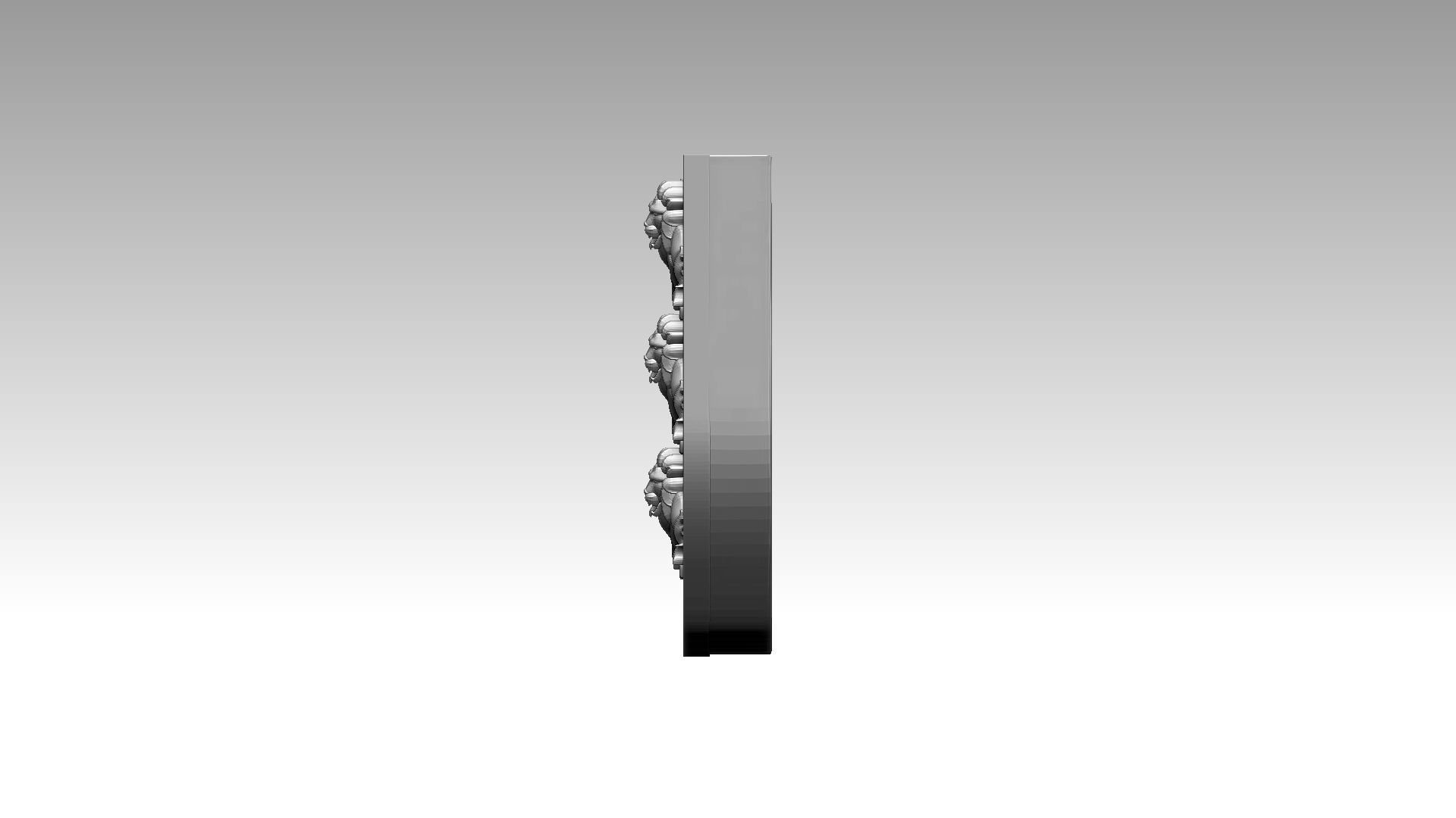 Coat of Arms of England 3D print model_7