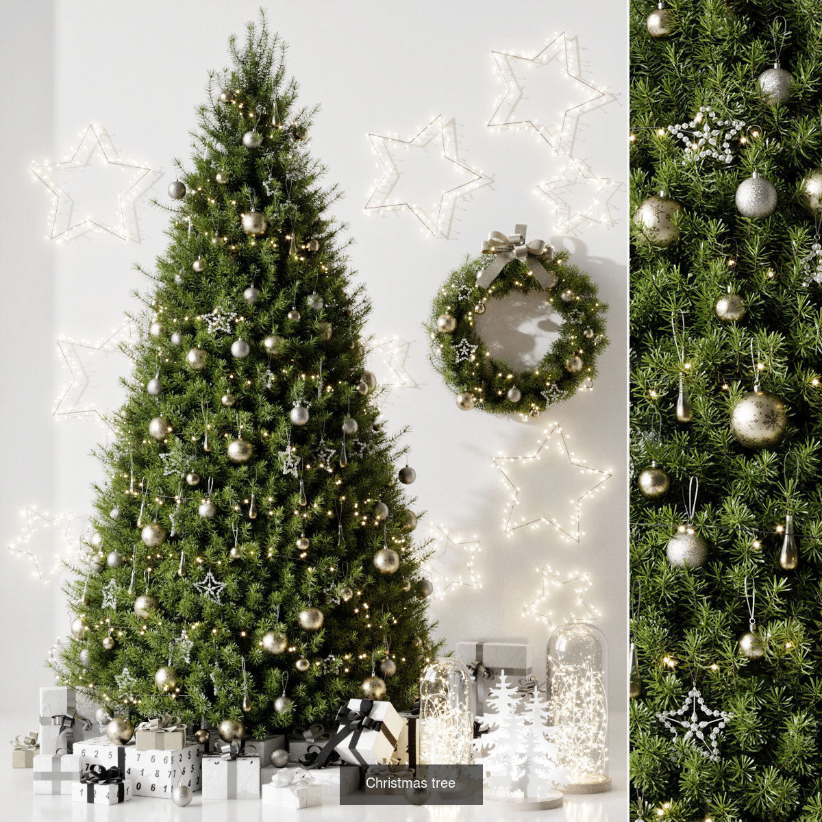 Christmas set  3D Model Collection_1