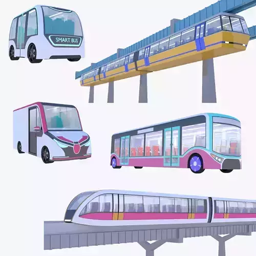 Futuristic vehicles collection 2023 