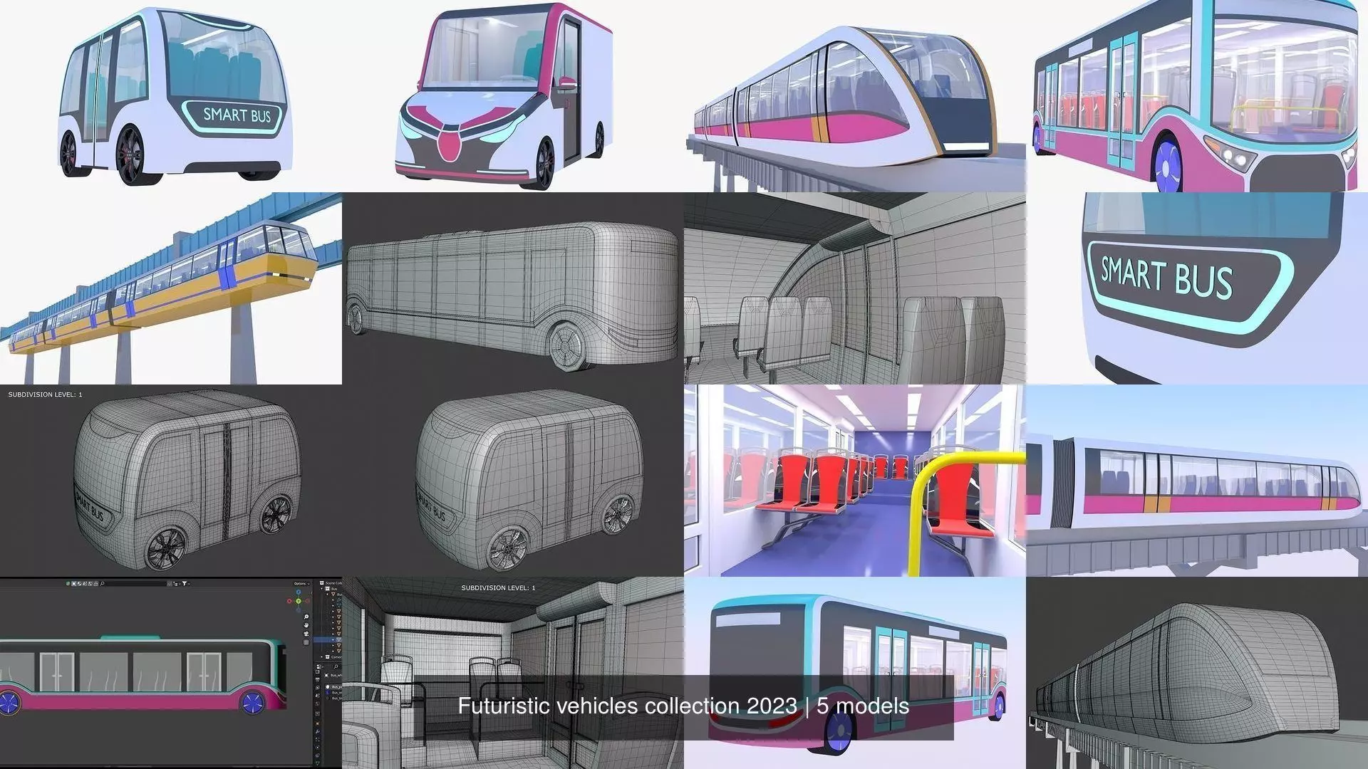 Futuristic vehicles collection 2023 _1