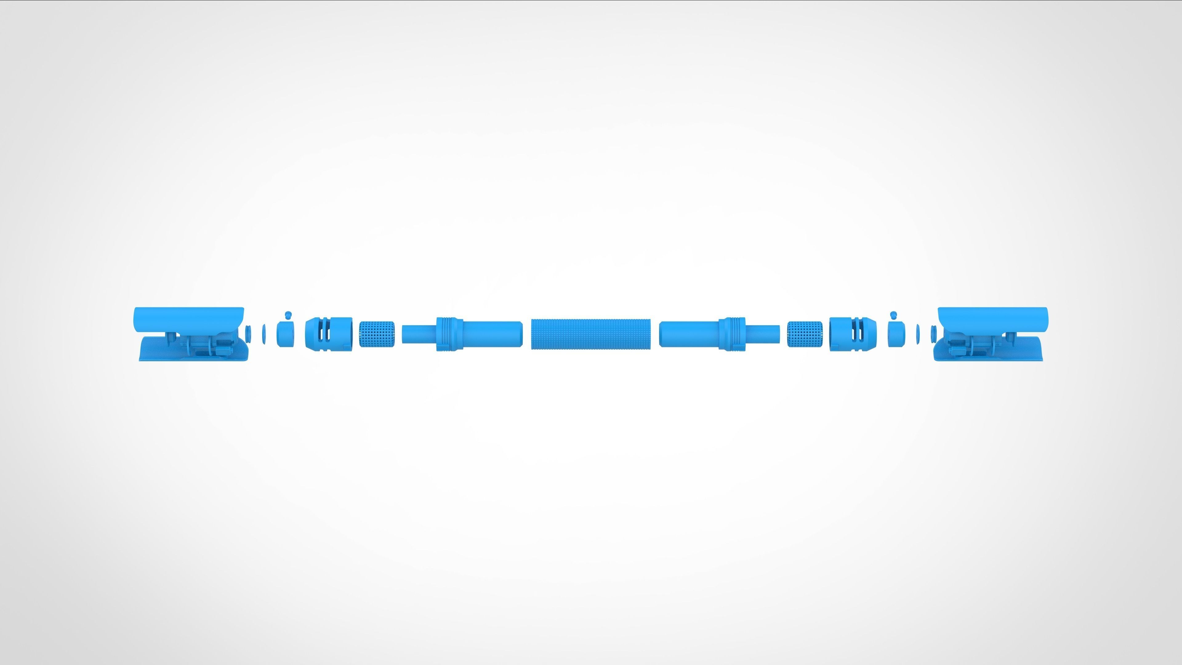 Cal Kestis Lightsaber from the Jedi Fallen Order 3D print model_44