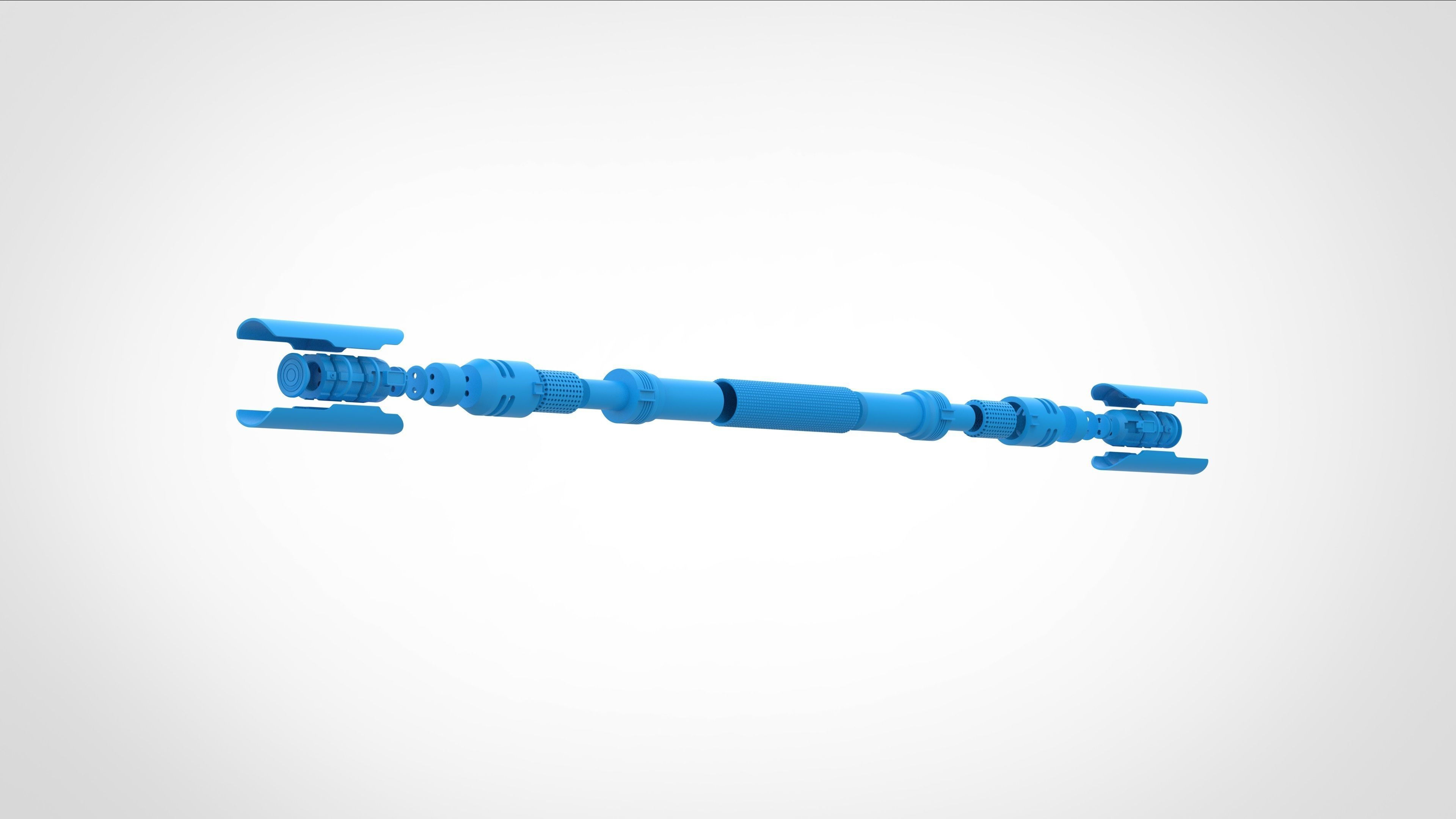 Cal Kestis Lightsaber from the Jedi Fallen Order 3D print model_45