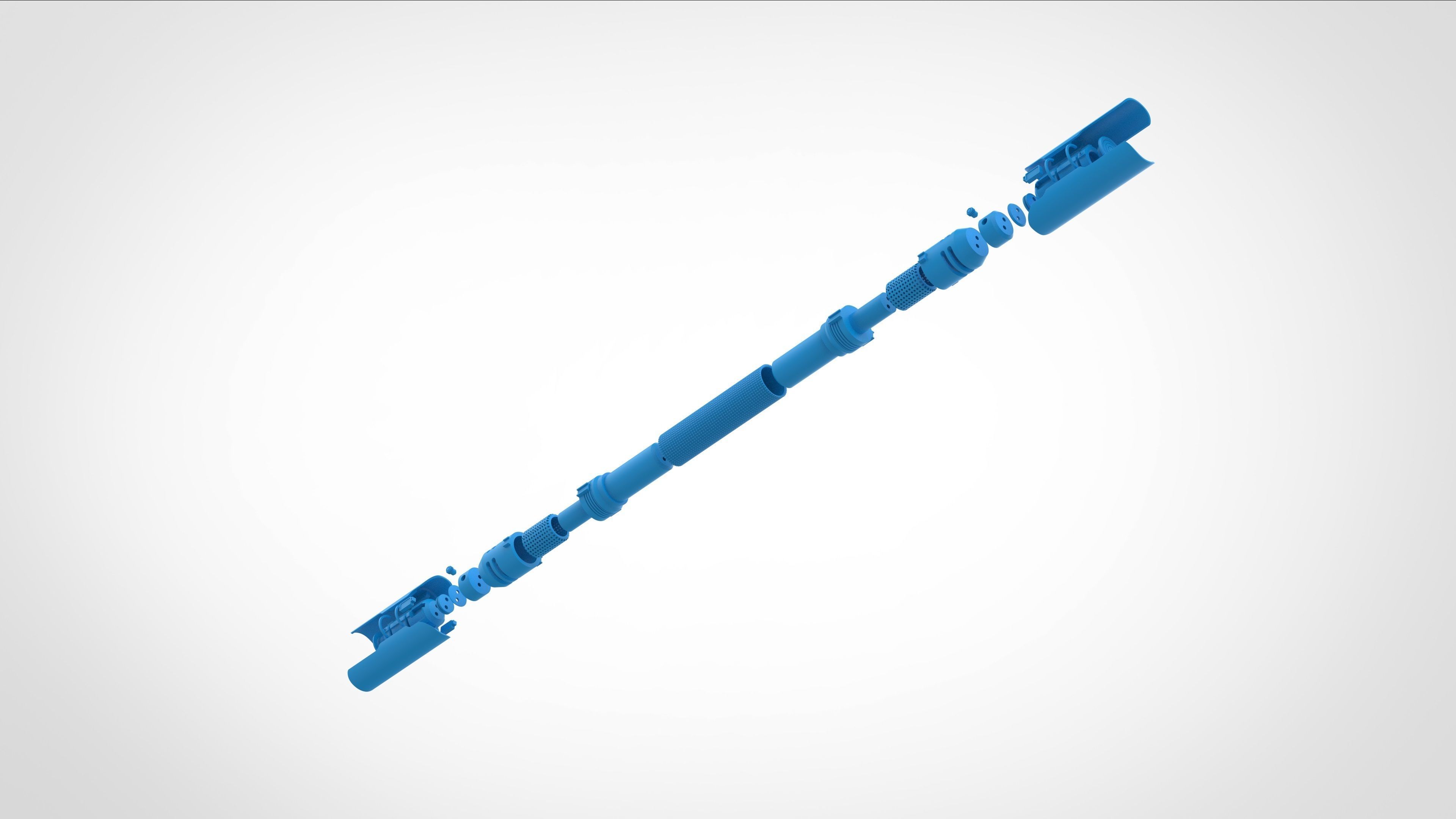 Cal Kestis Lightsaber from the Jedi Fallen Order 3D print model_42