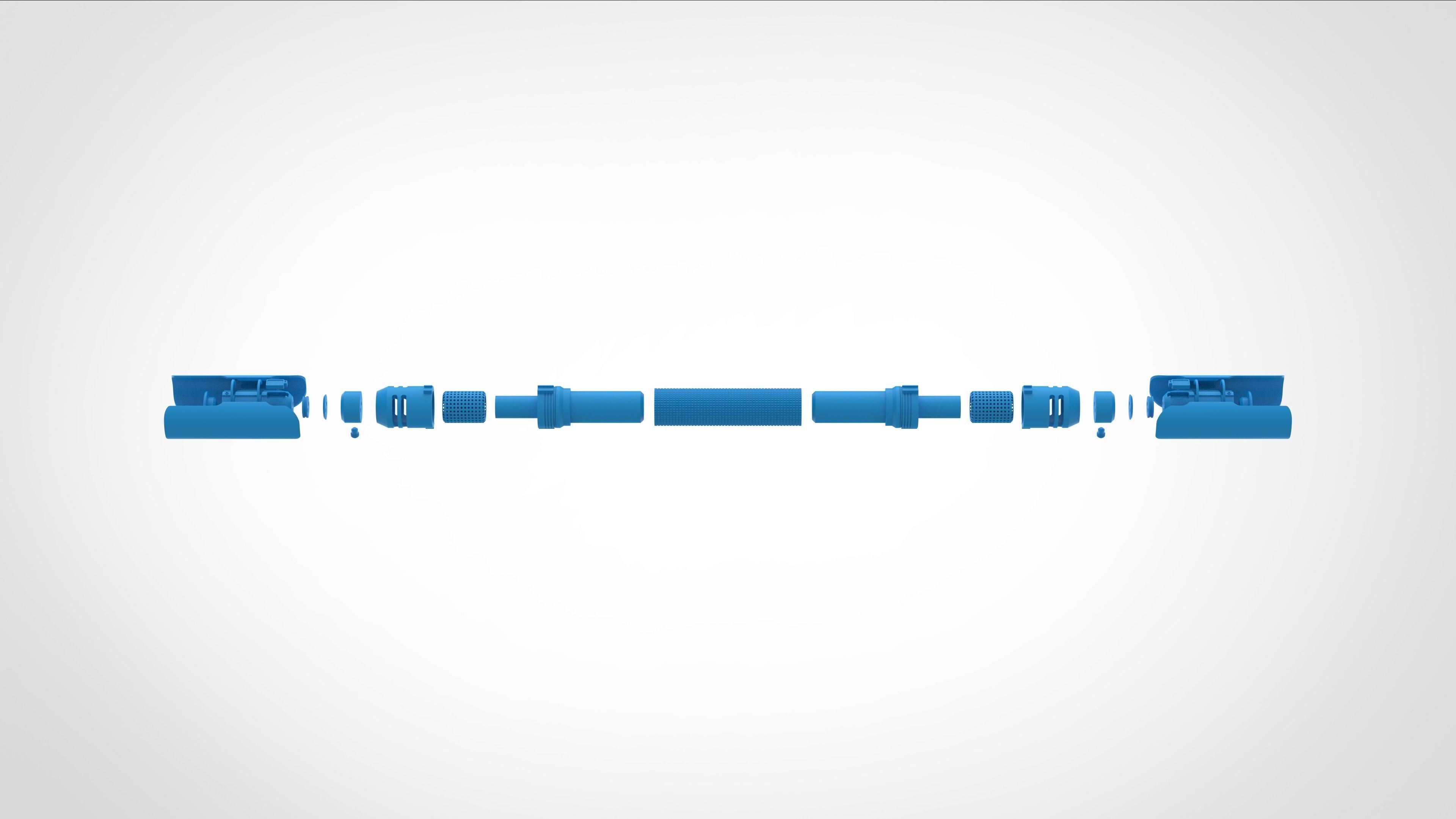 Cal Kestis Lightsaber from the Jedi Fallen Order 3D print model_32