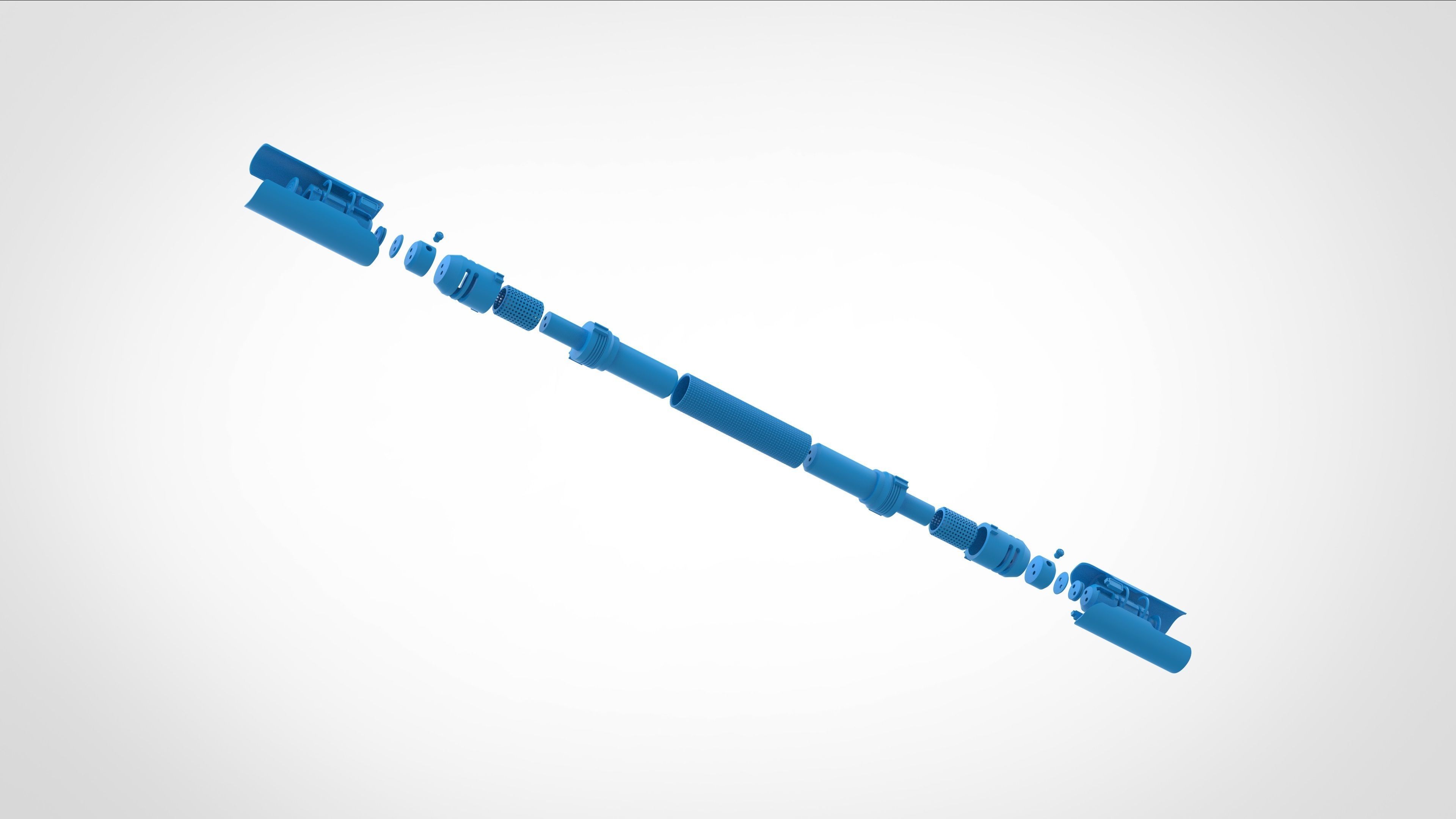 Cal Kestis Lightsaber from the Jedi Fallen Order 3D print model_38