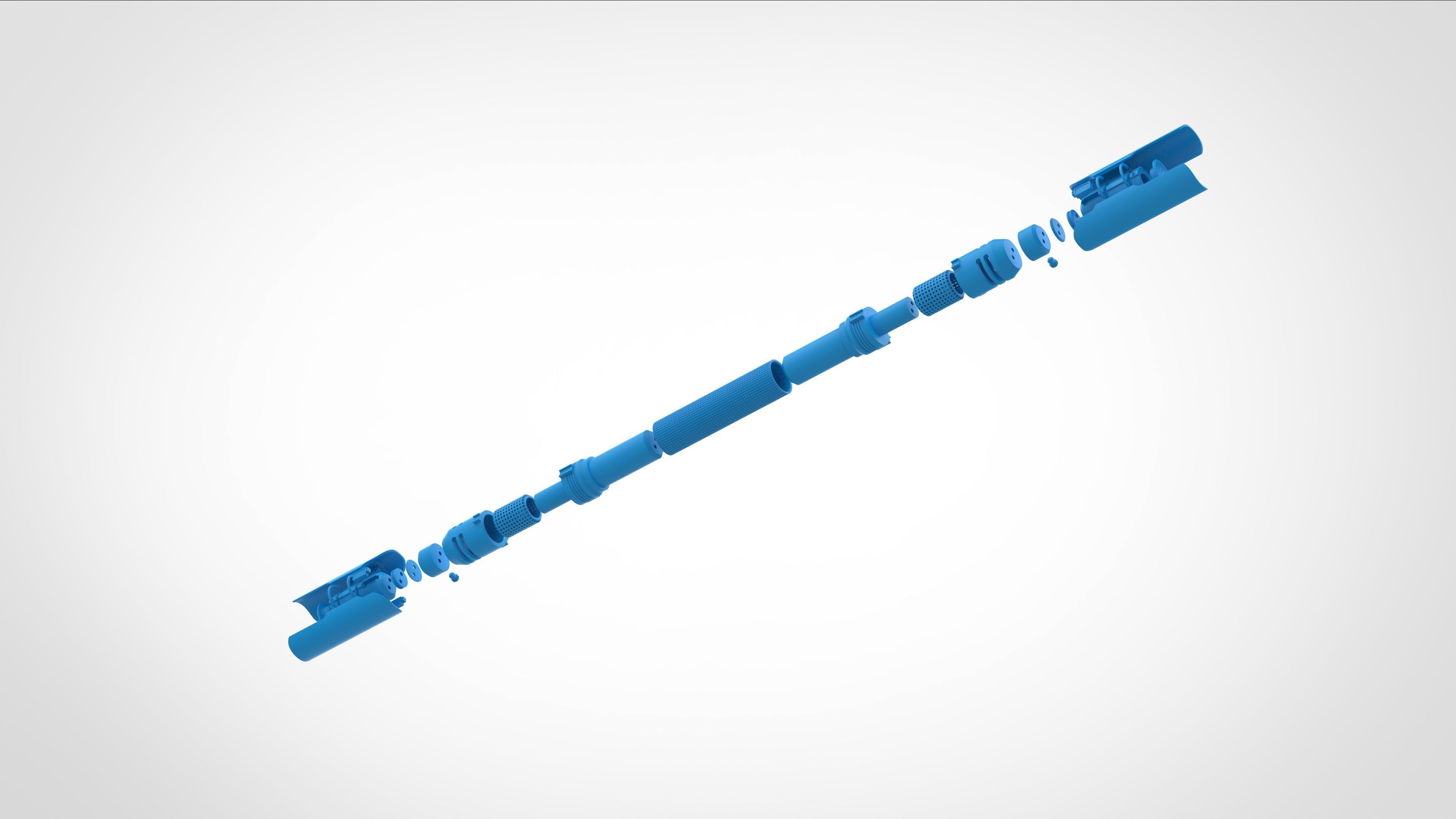 Cal Kestis Lightsaber from the Jedi Fallen Order 3D print model_40