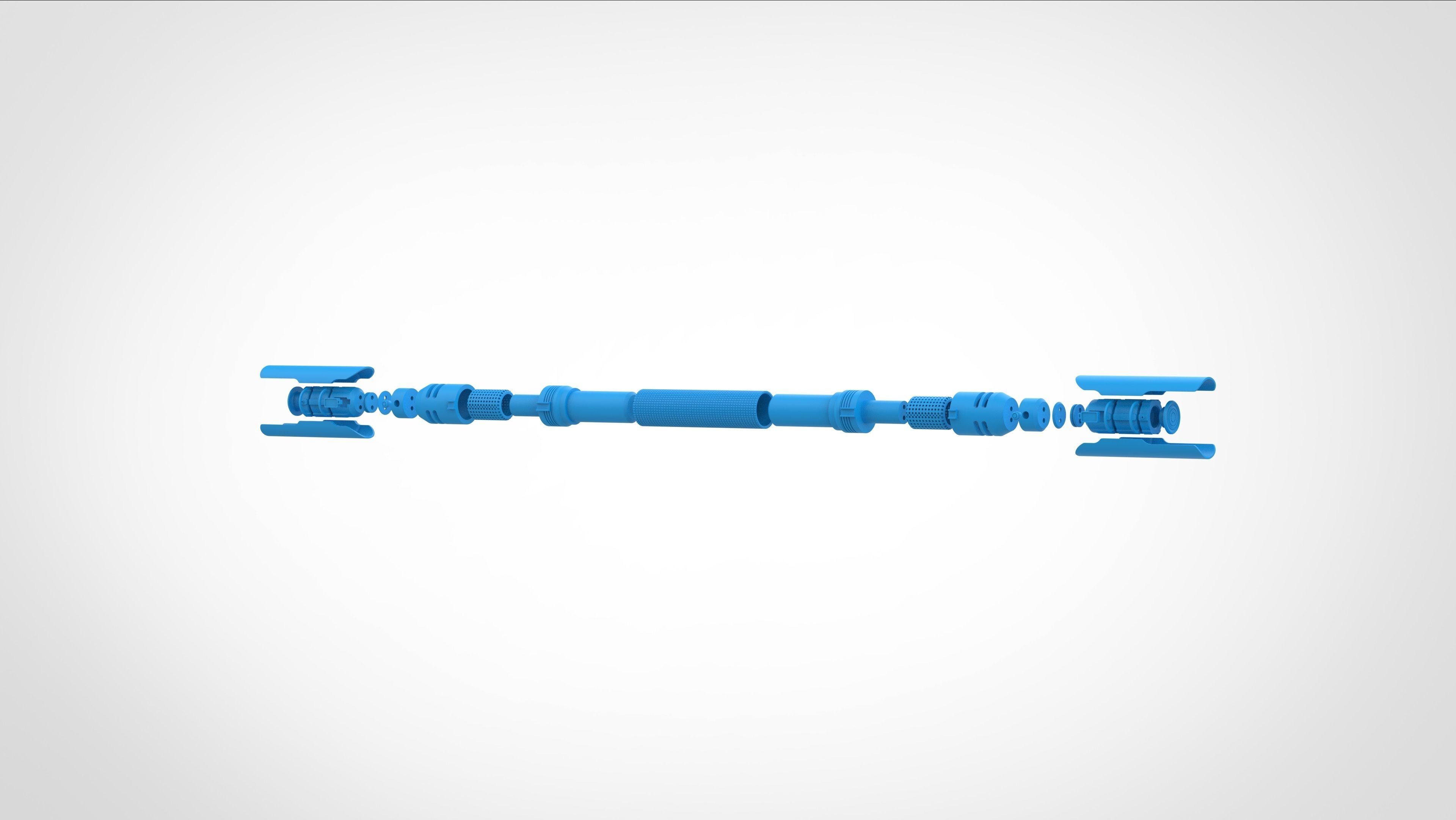 Cal Kestis Lightsaber from the Jedi Fallen Order 3D print model_34