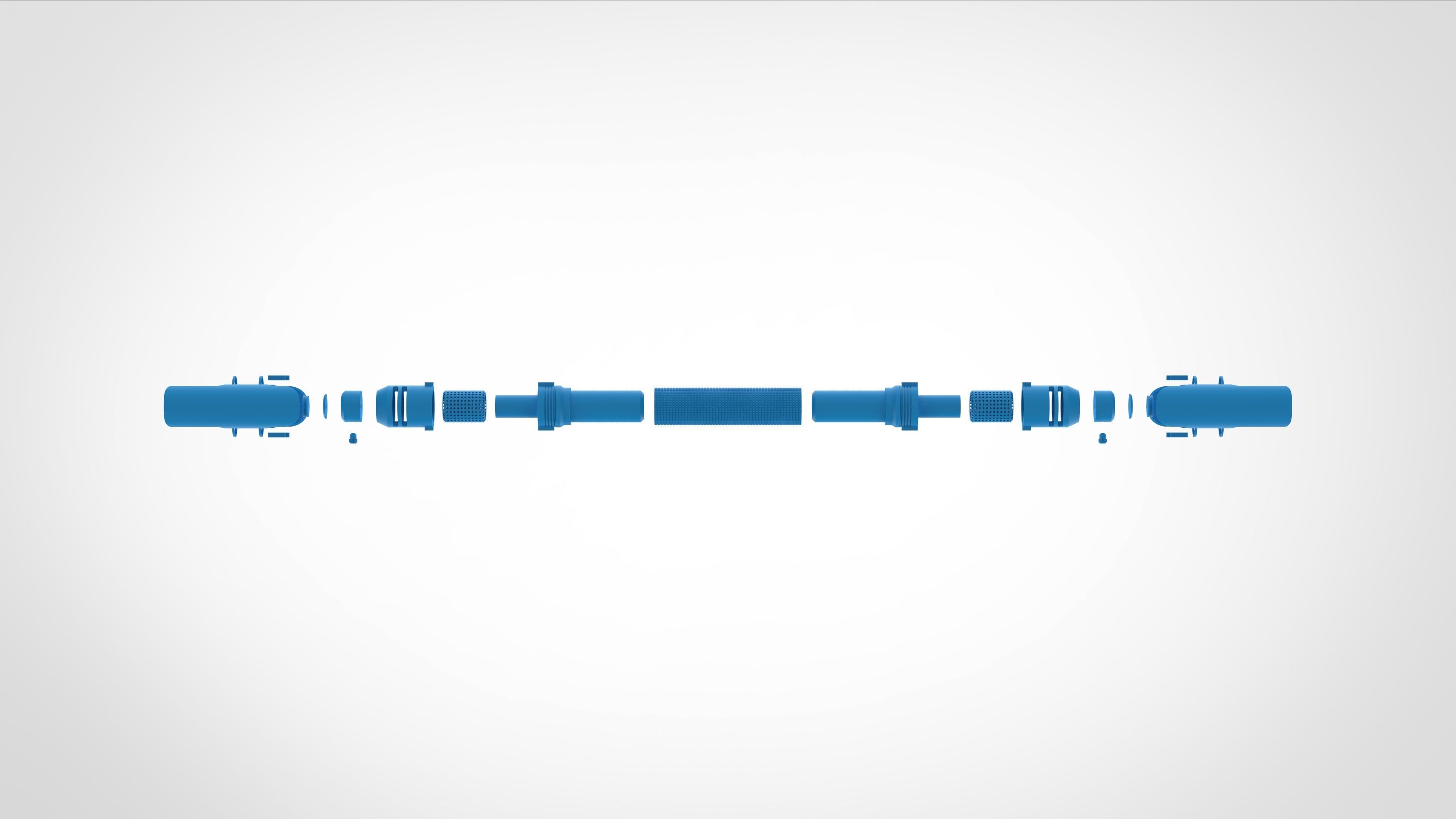 Cal Kestis Lightsaber from the Jedi Fallen Order 3D print model_39