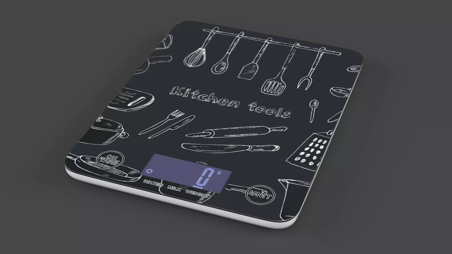 Kitchen Scale 3D model