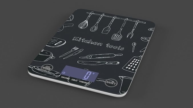 Kitchen Scale 3D model | CGTrader