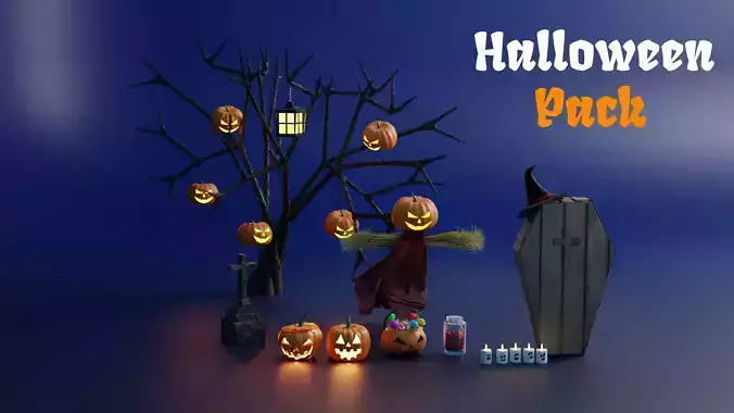 Halloween Pumpkin Pack Collection