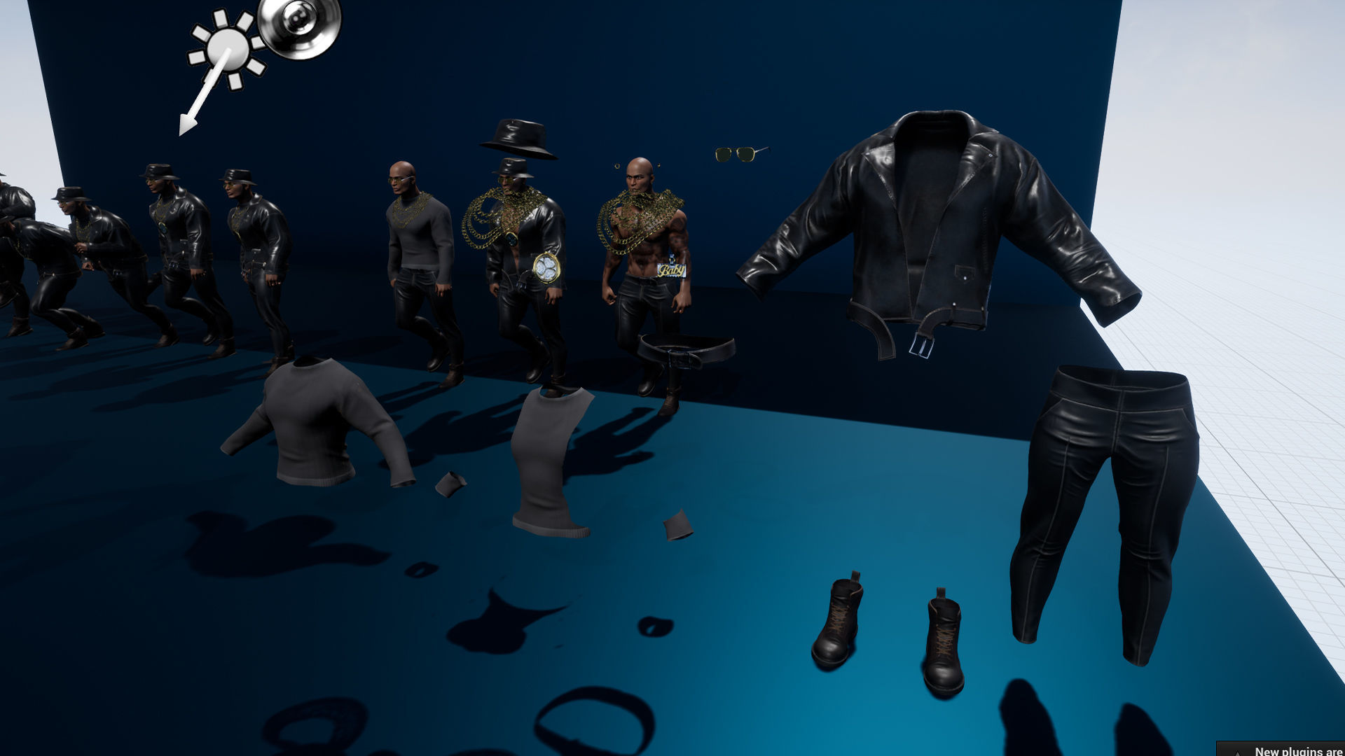 Mafia Boss Modular Low-poly 3D model_16