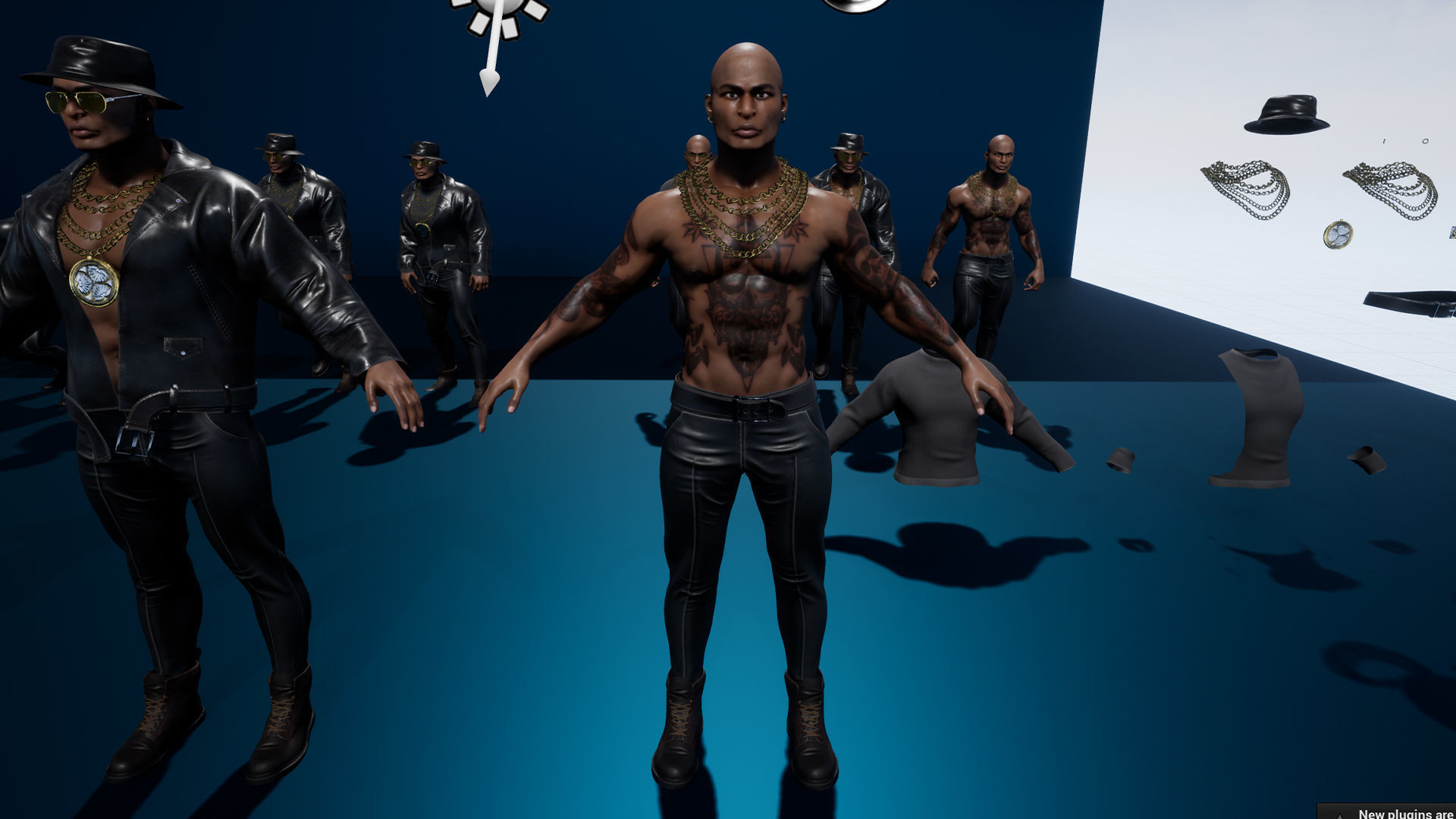 Mafia Boss Modular Low-poly 3D model_15