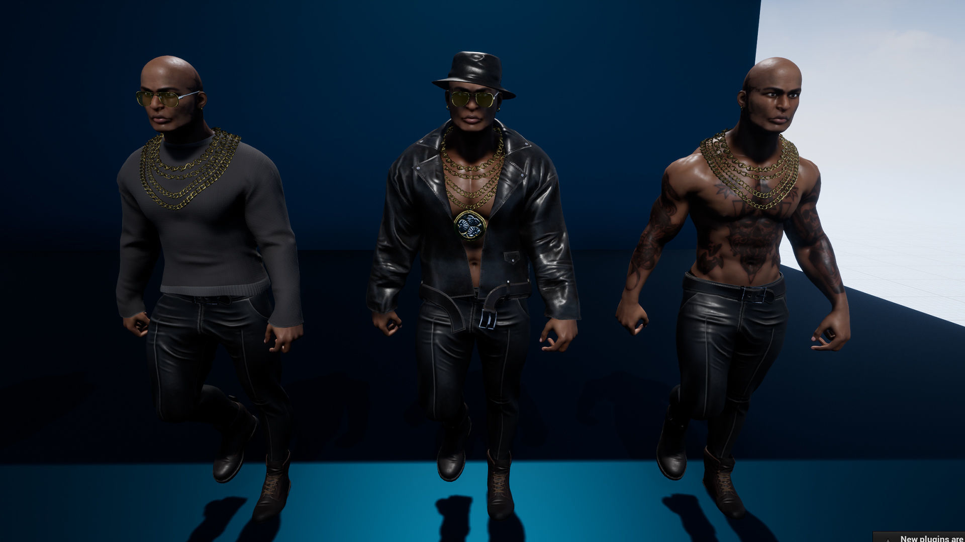 Mafia Boss Modular Low-poly 3D model_17