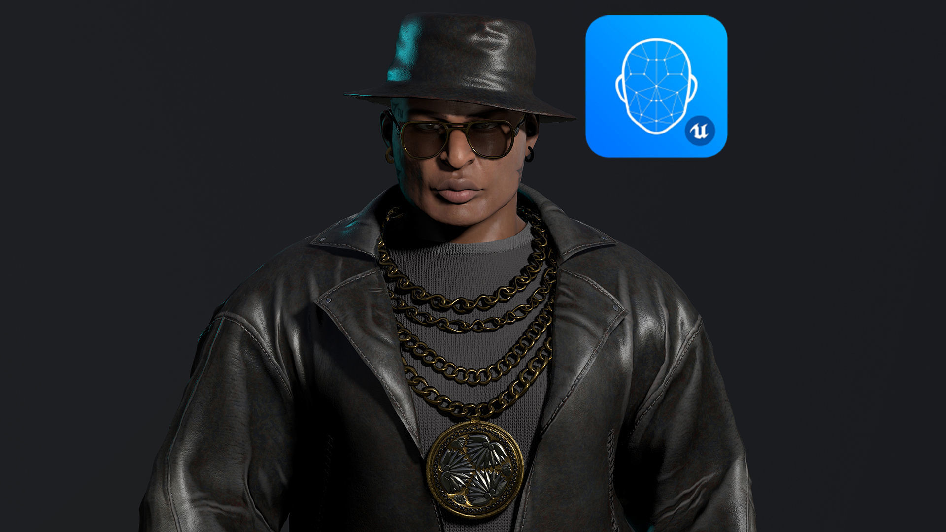 Mafia Boss Modular Low-poly 3D model_3