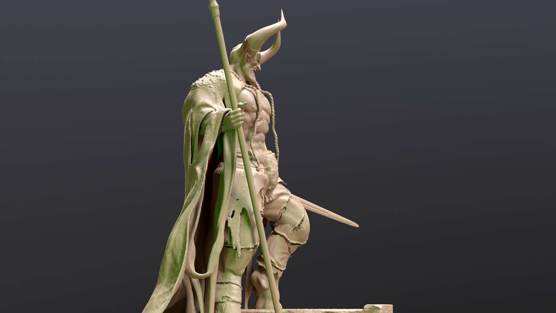 Lord of Darkness printable 3D print model_4