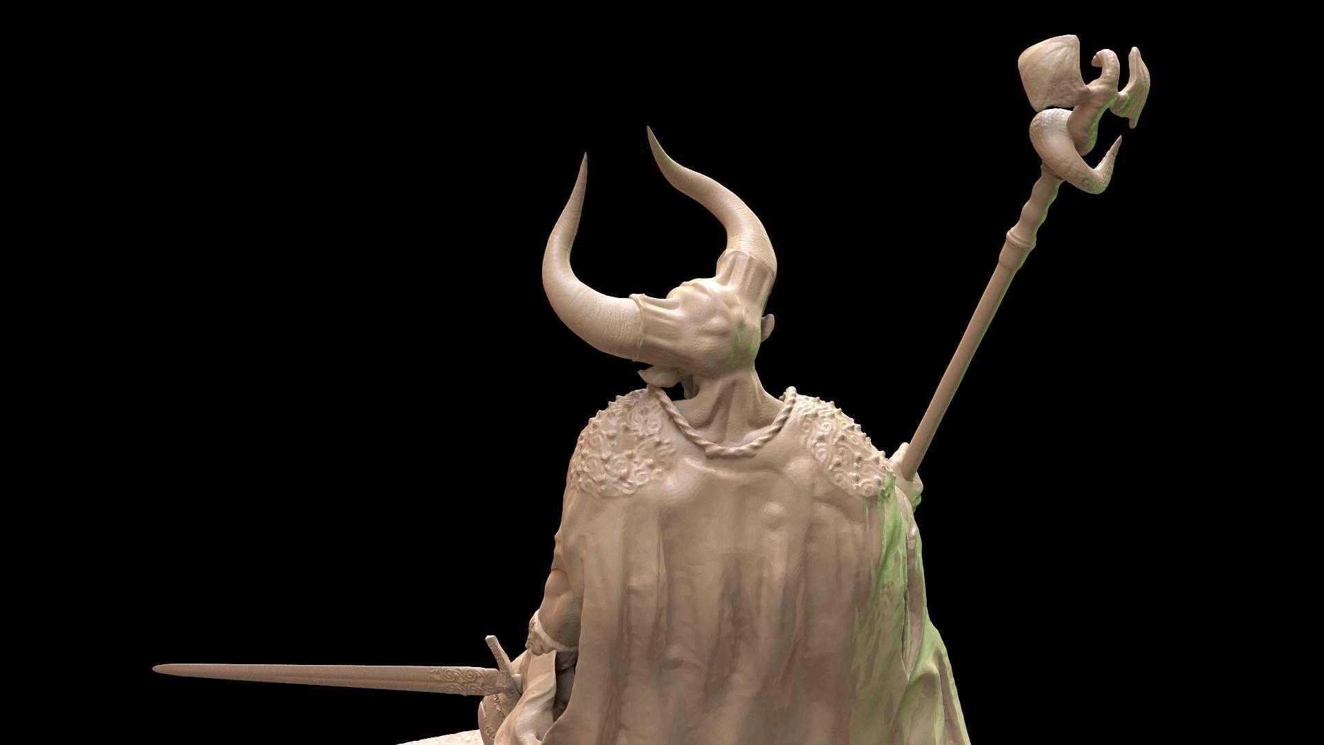 Lord of Darkness printable 3D print model_9