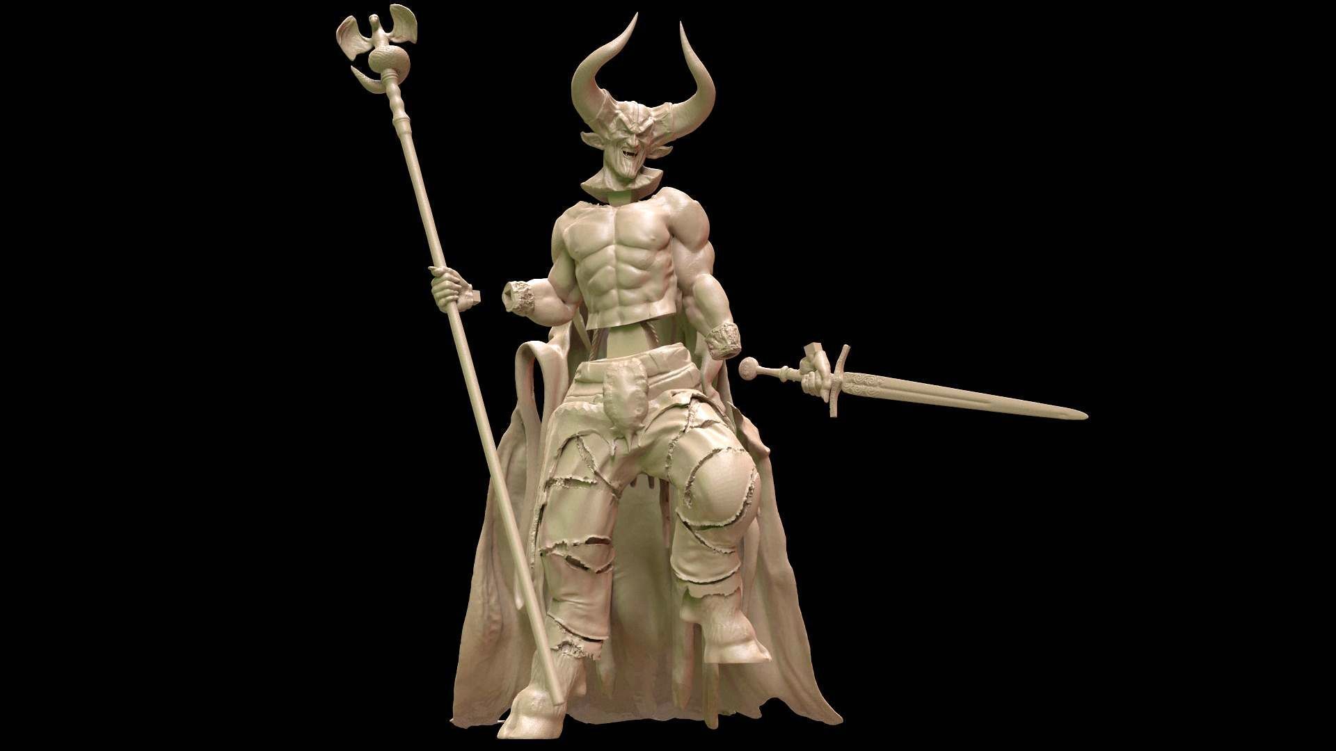 Lord of Darkness printable 3D print model_16