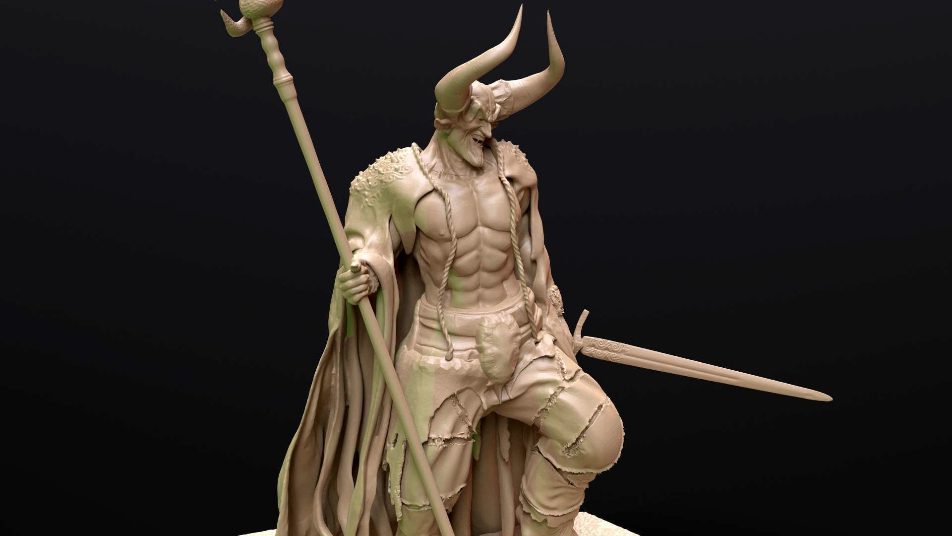 Lord of Darkness printable 3D print model_3