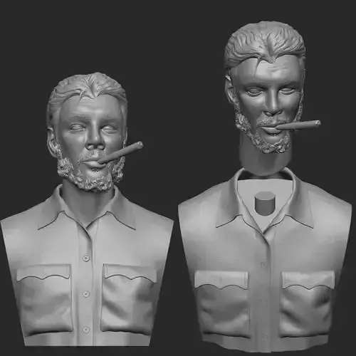 Che Guevara 3D print model