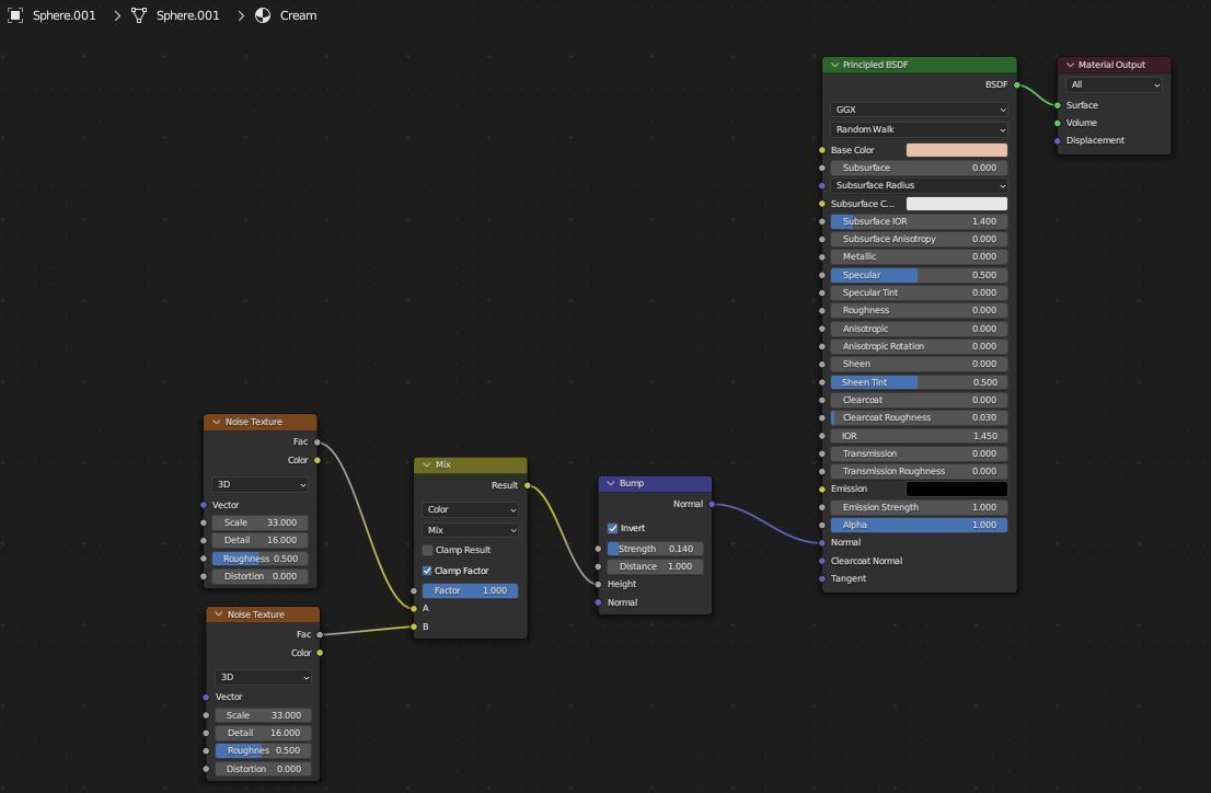 Puding with cherry 3D model 3D model_22