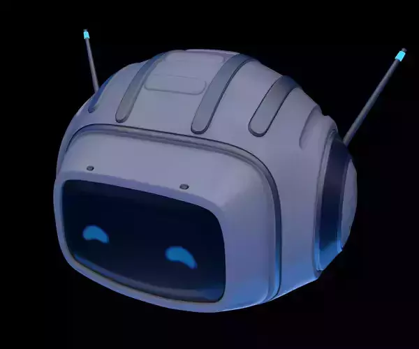 Cartoon Robot 3D model