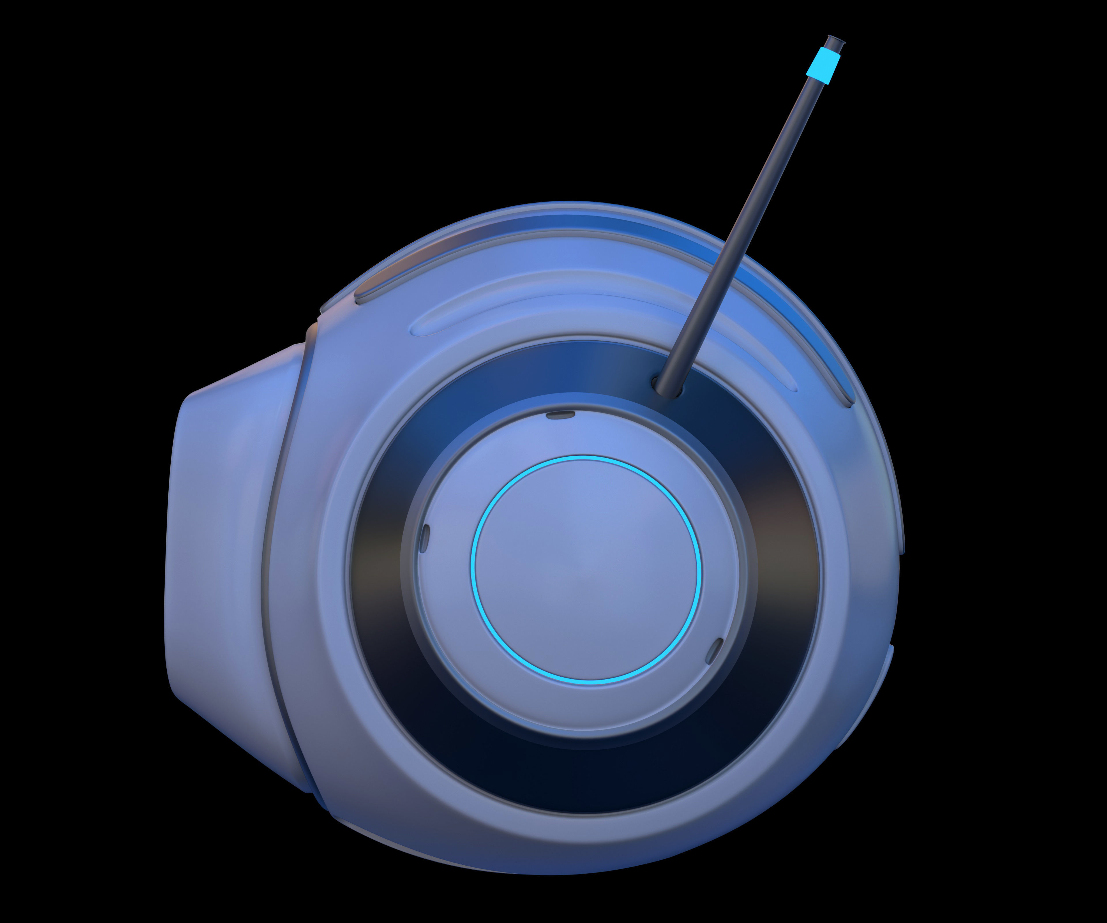 Cartoon Robot 3D model_5