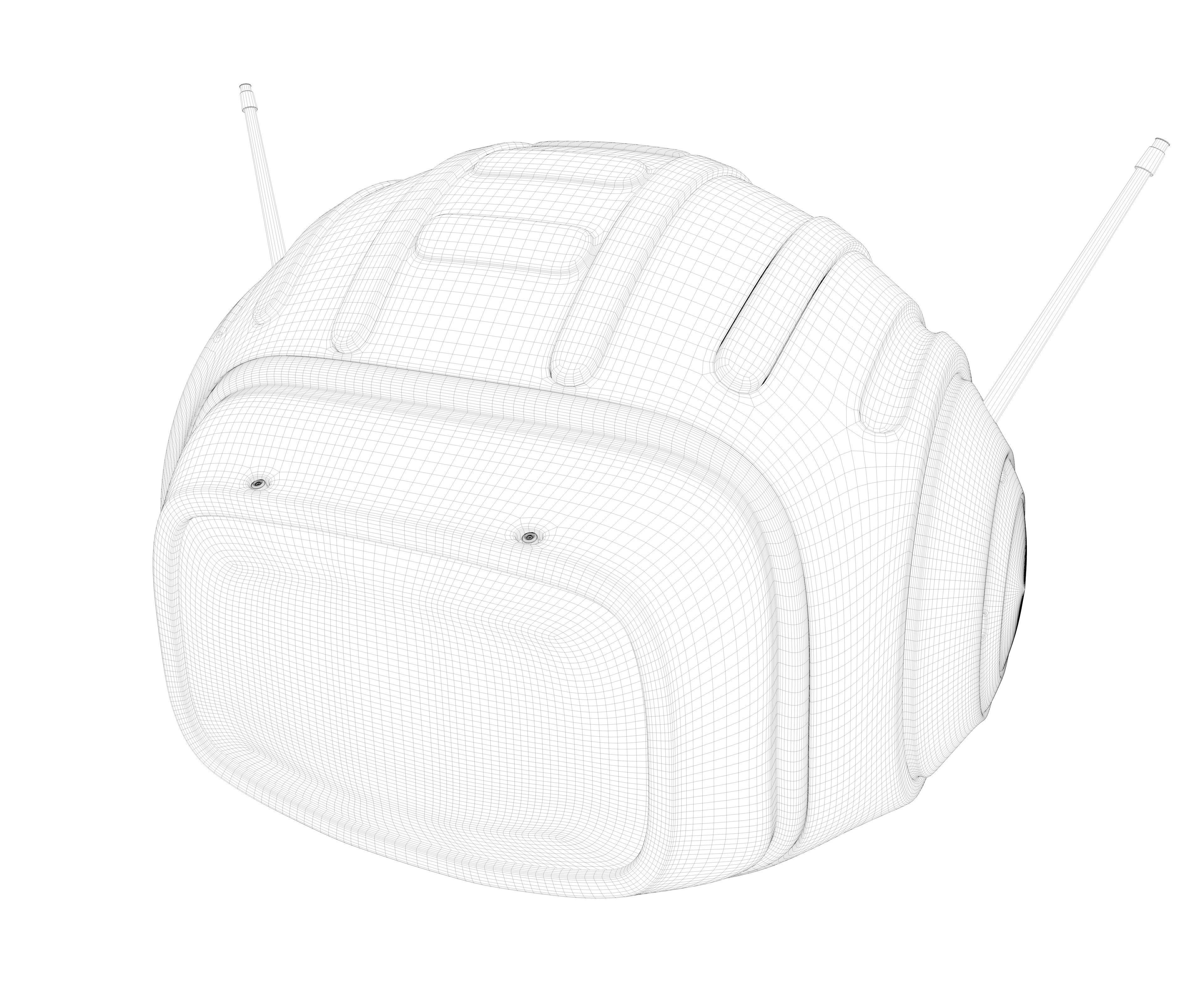 Cartoon Robot 3D model_6