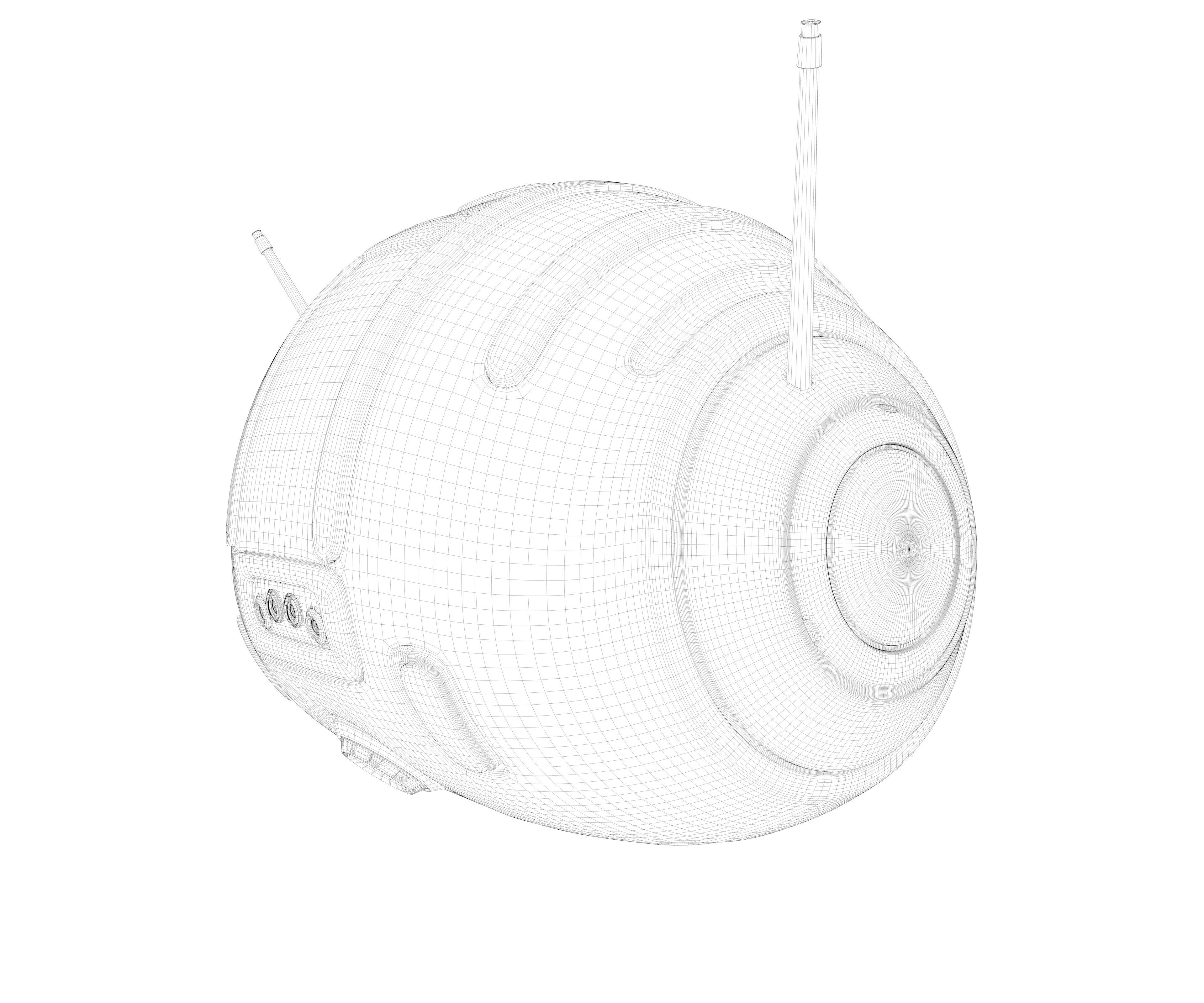 Cartoon Robot 3D model_7